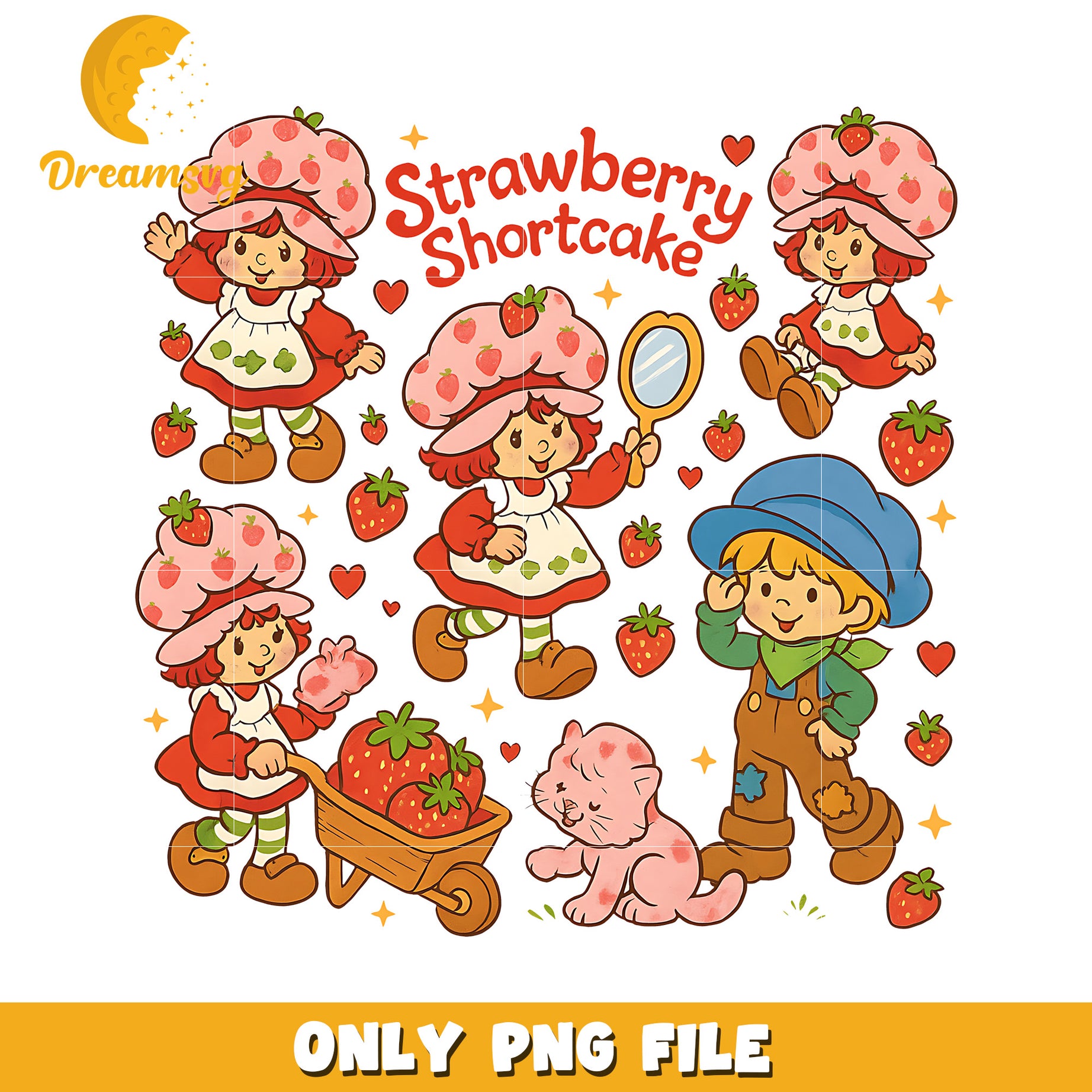 Strawberry shortcake png, shortcake strawberry png, strawberry shortcake characters png