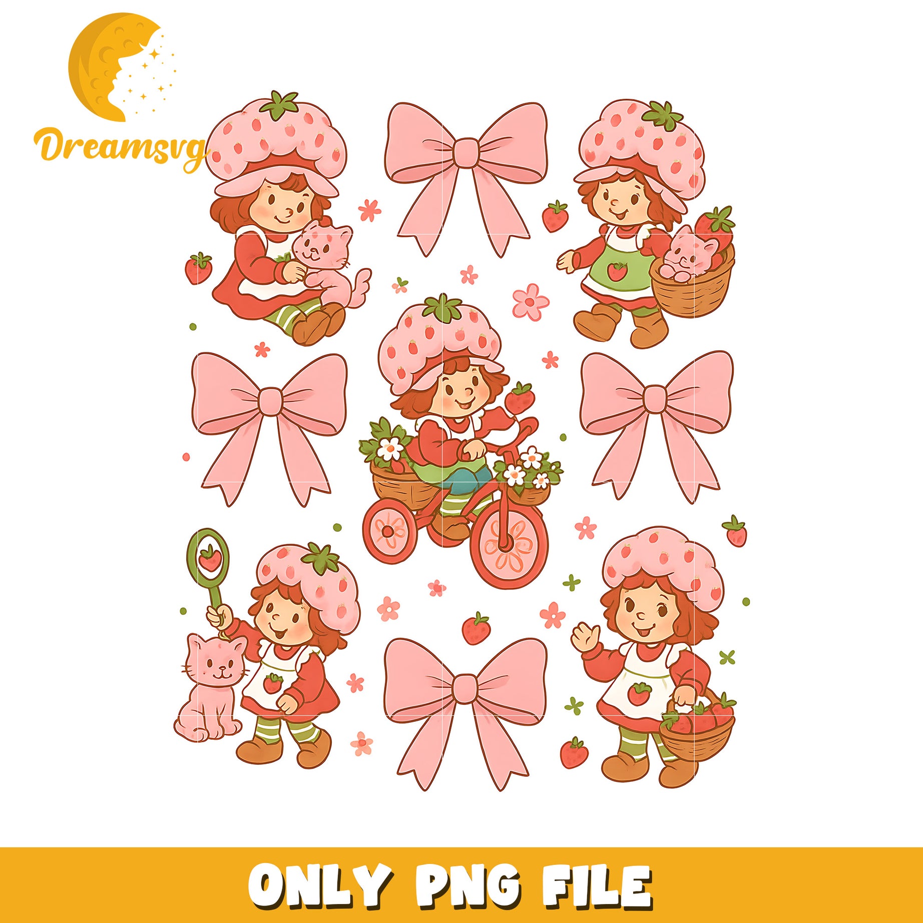 Strawberry shortcake png, strawberry shortcake png, american greetings png