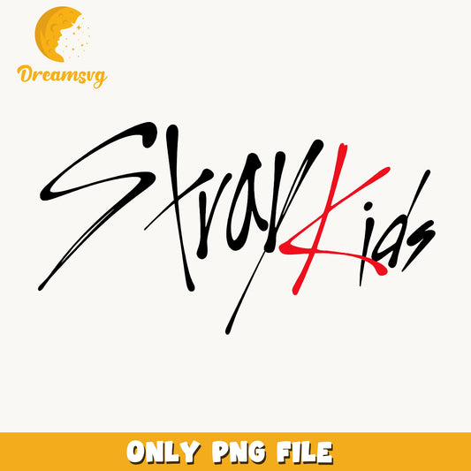 Stray Kids Logo PNG, Kpop Boy Group PNG, Fan PNG