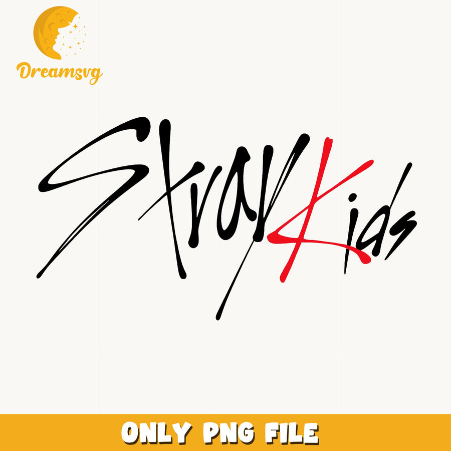 Stray Kids Logo PNG, Kpop Boy Group PNG, Fan PNG
