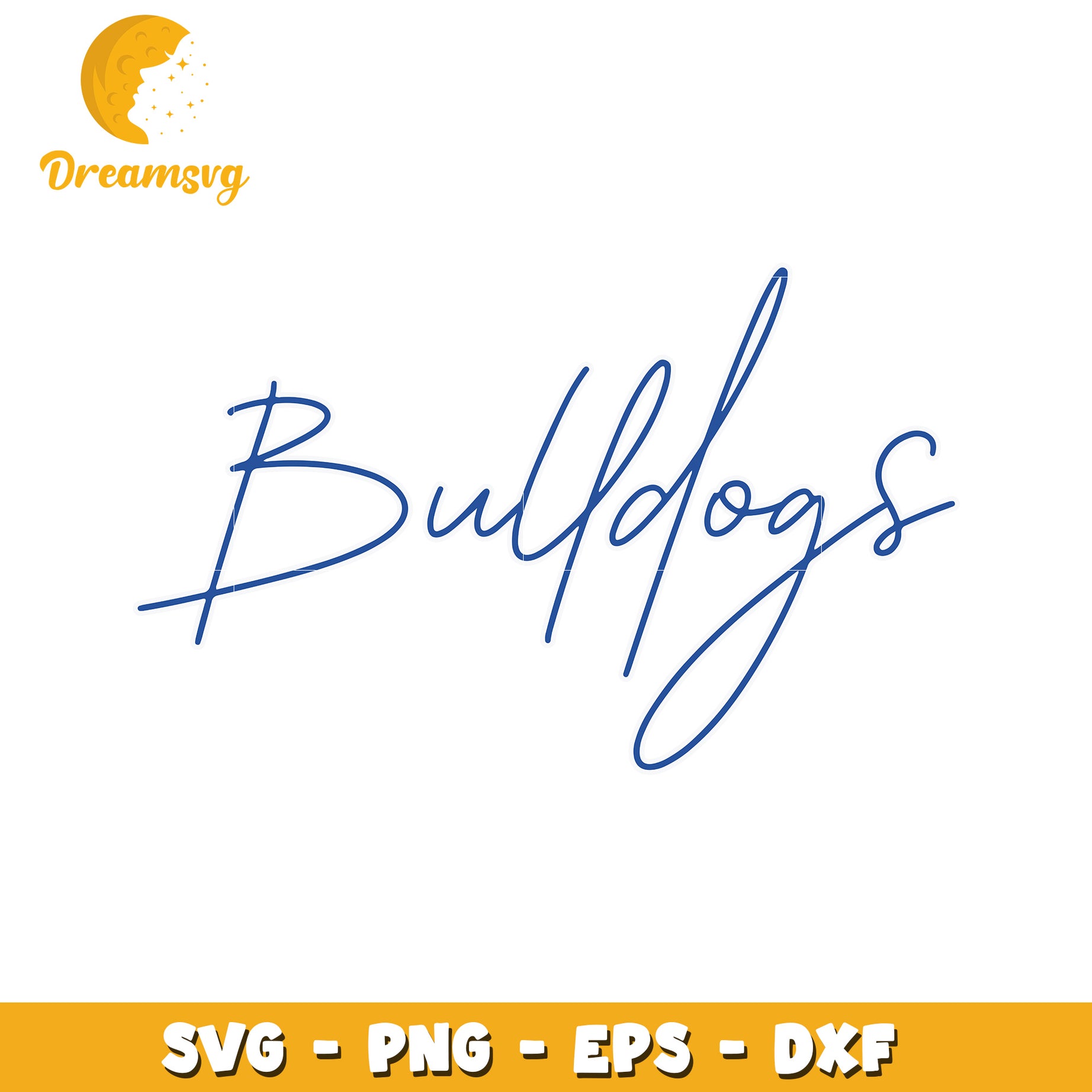 Stylish Bulldogs SVG Design for Creative Projects and Crafts