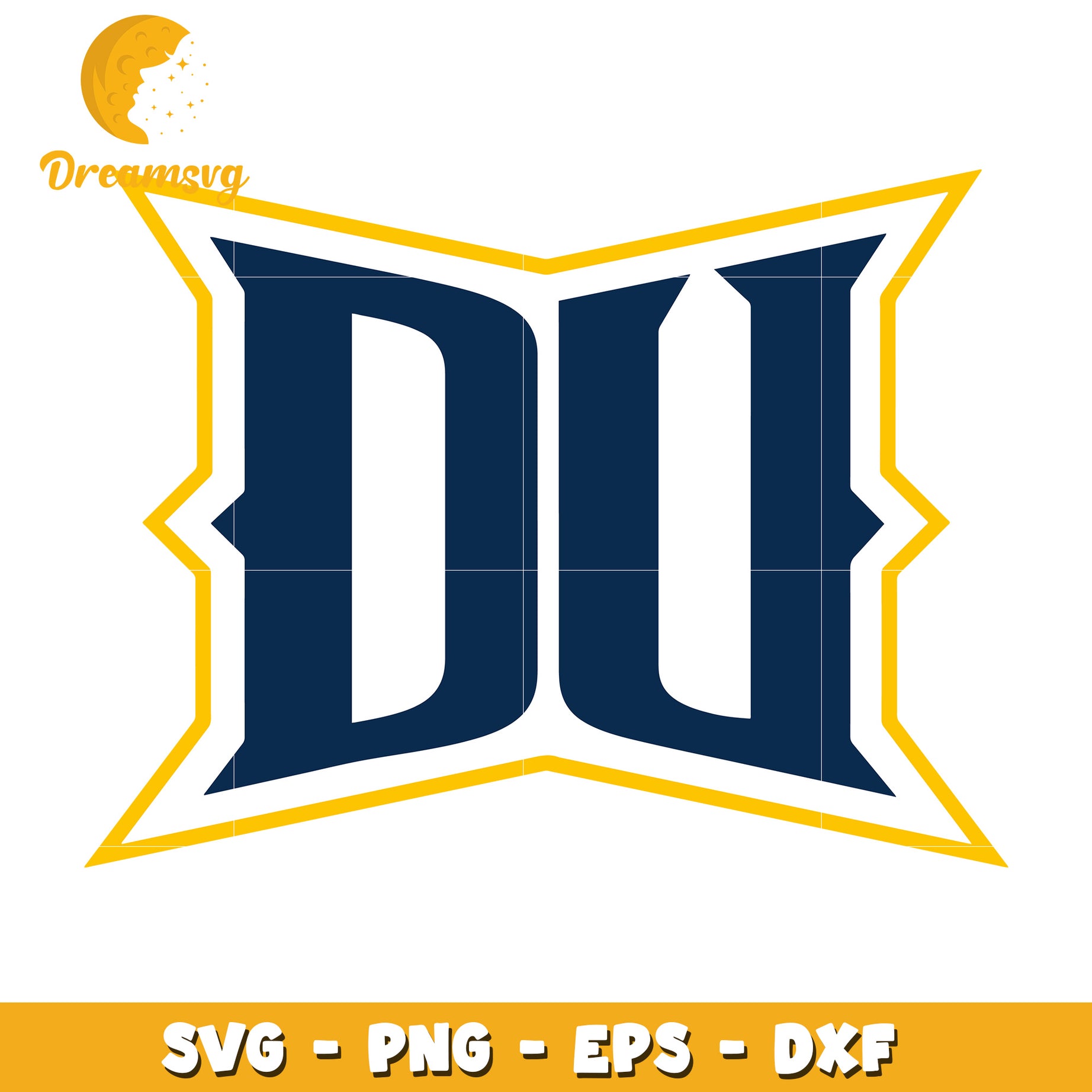 Du Logo Sticker Stylish DU Logo SVG Vector for Printing and Design Projects – DreamSVG ...