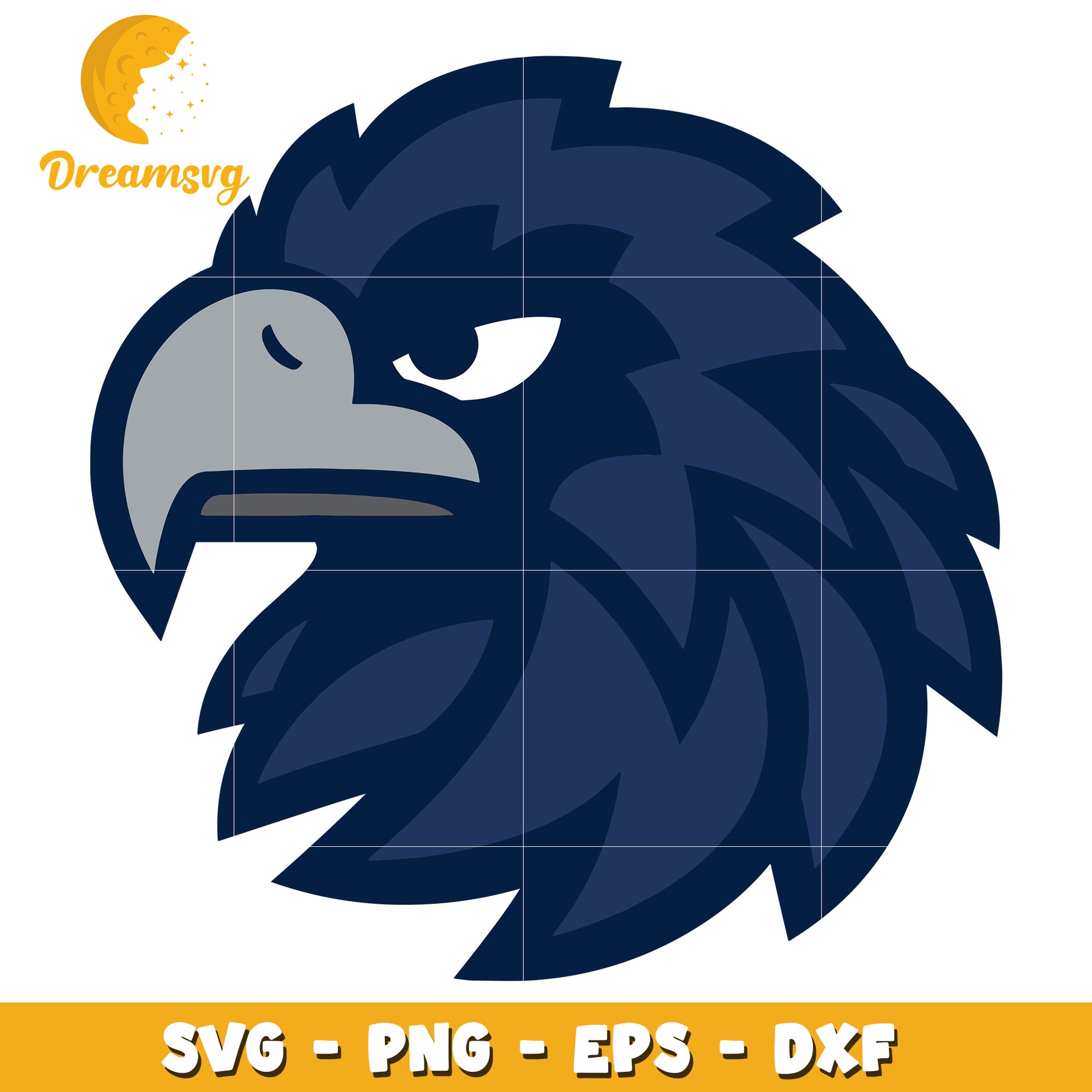 Stylish Eagle Head Logo SVG Designs for Creative Projects