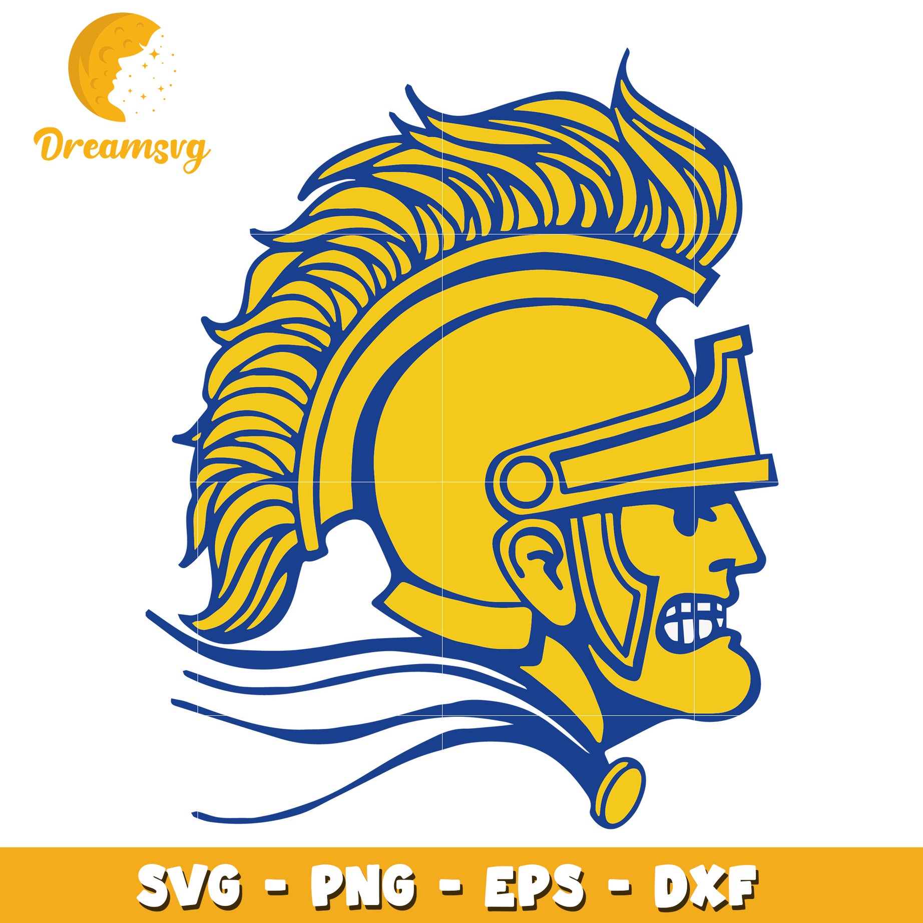 Stylish Roman Warrior SVG Clipart for Creative Projects