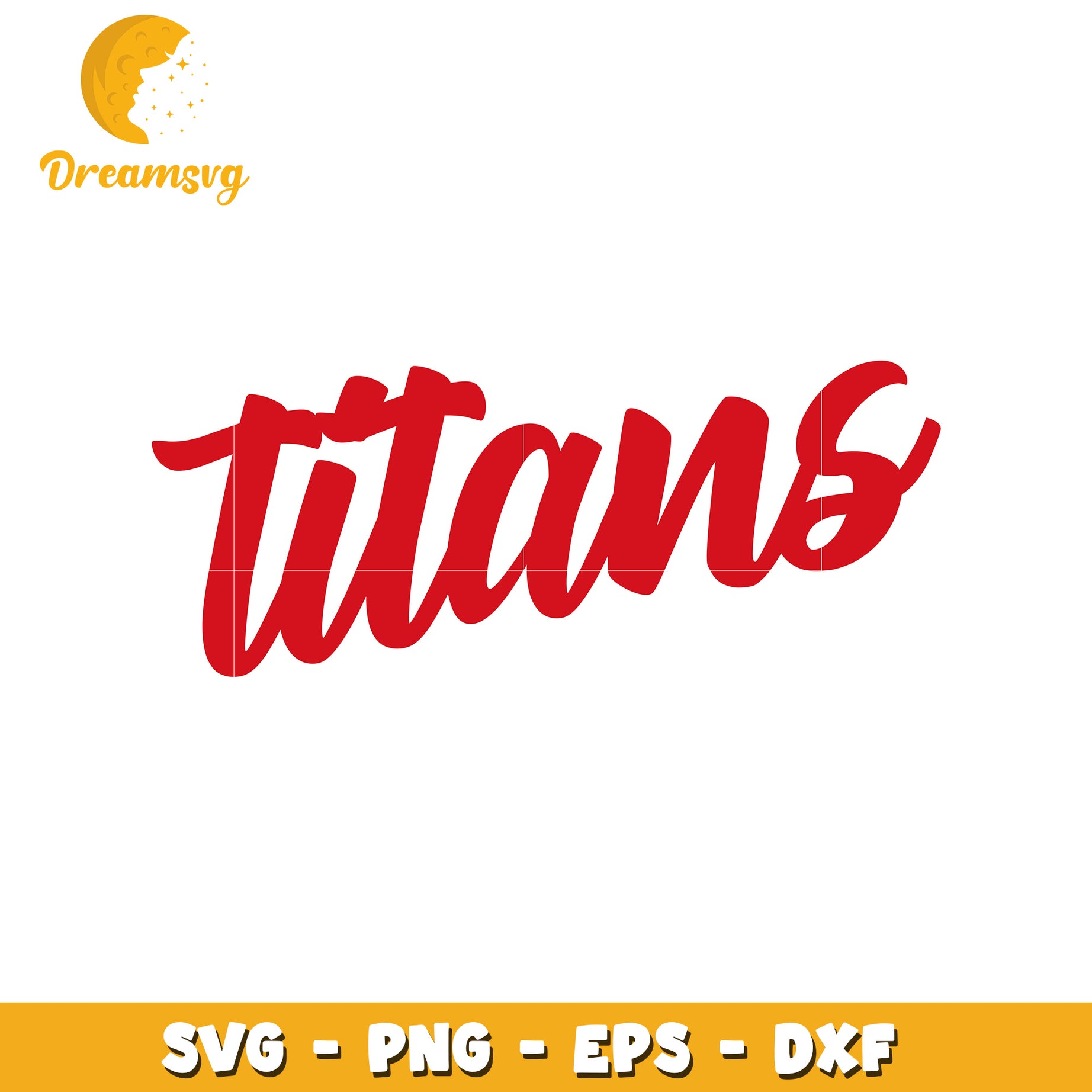 Stylish Titans SVG Design File for Custom Crafts and Decor