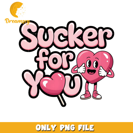Sucker for you candy heart png, candy heart png, valentine png