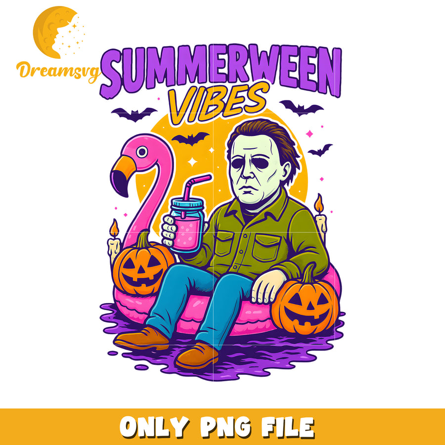 Summerween michael myers png, halloween times png, spirit halloween png
