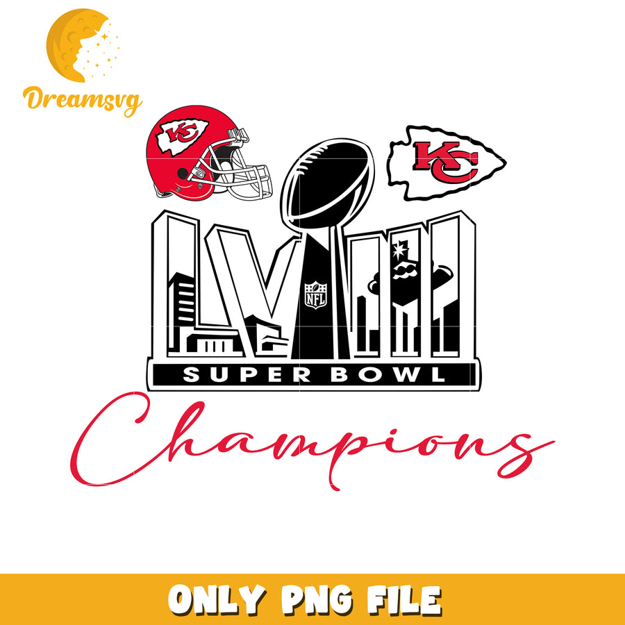 Super Bowl Champions Kansas City Team PNG File