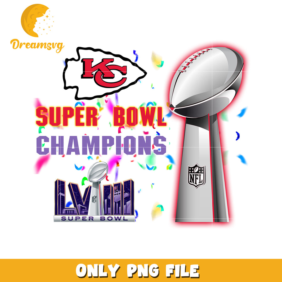 Super Bowl Champions PNG Graphic
