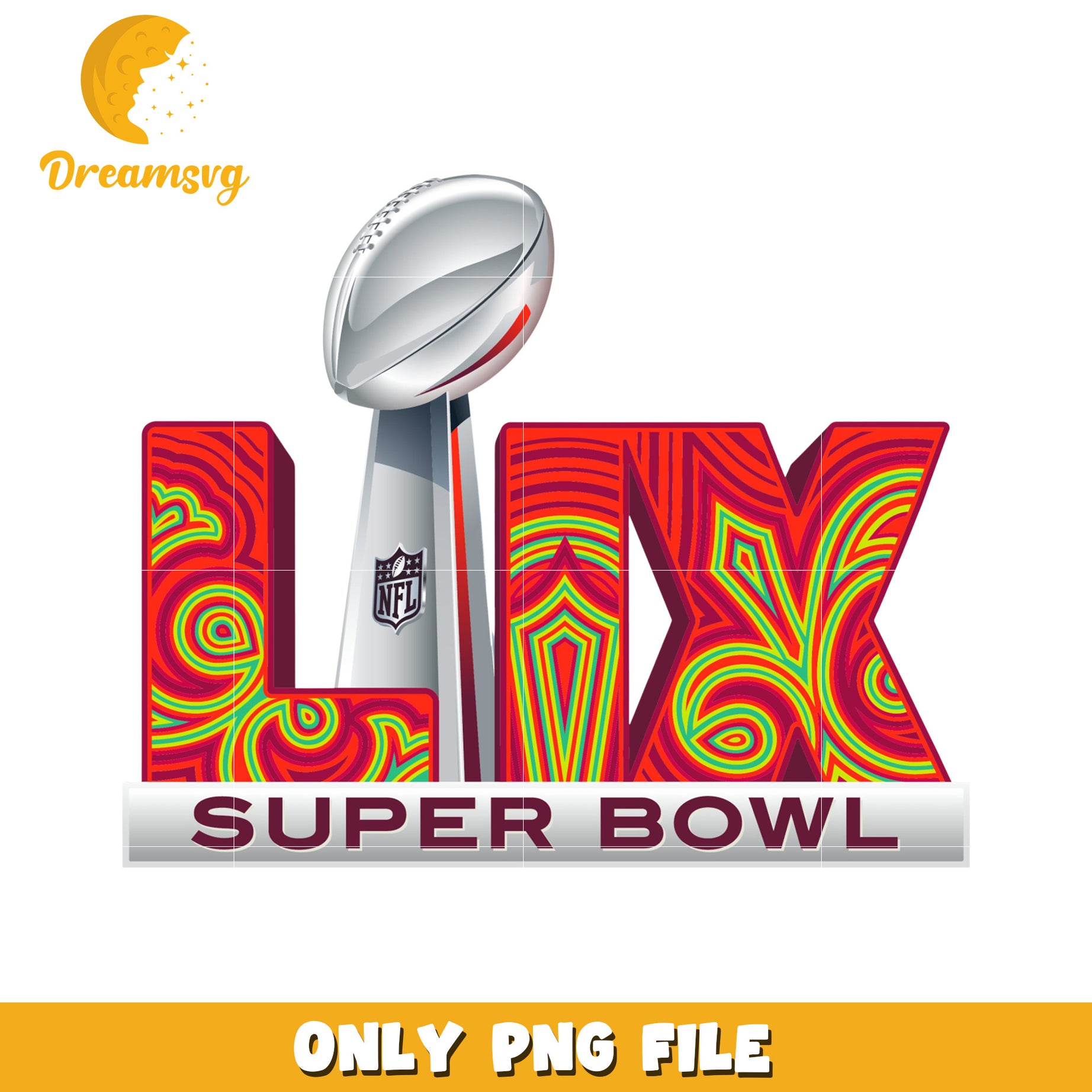 Super Bowl LIX PNG Design