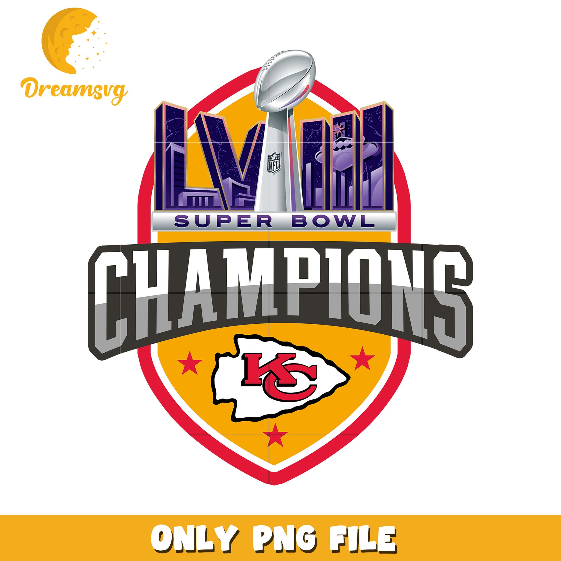 Super Bowl LVII Champions PNG Graphic Design File