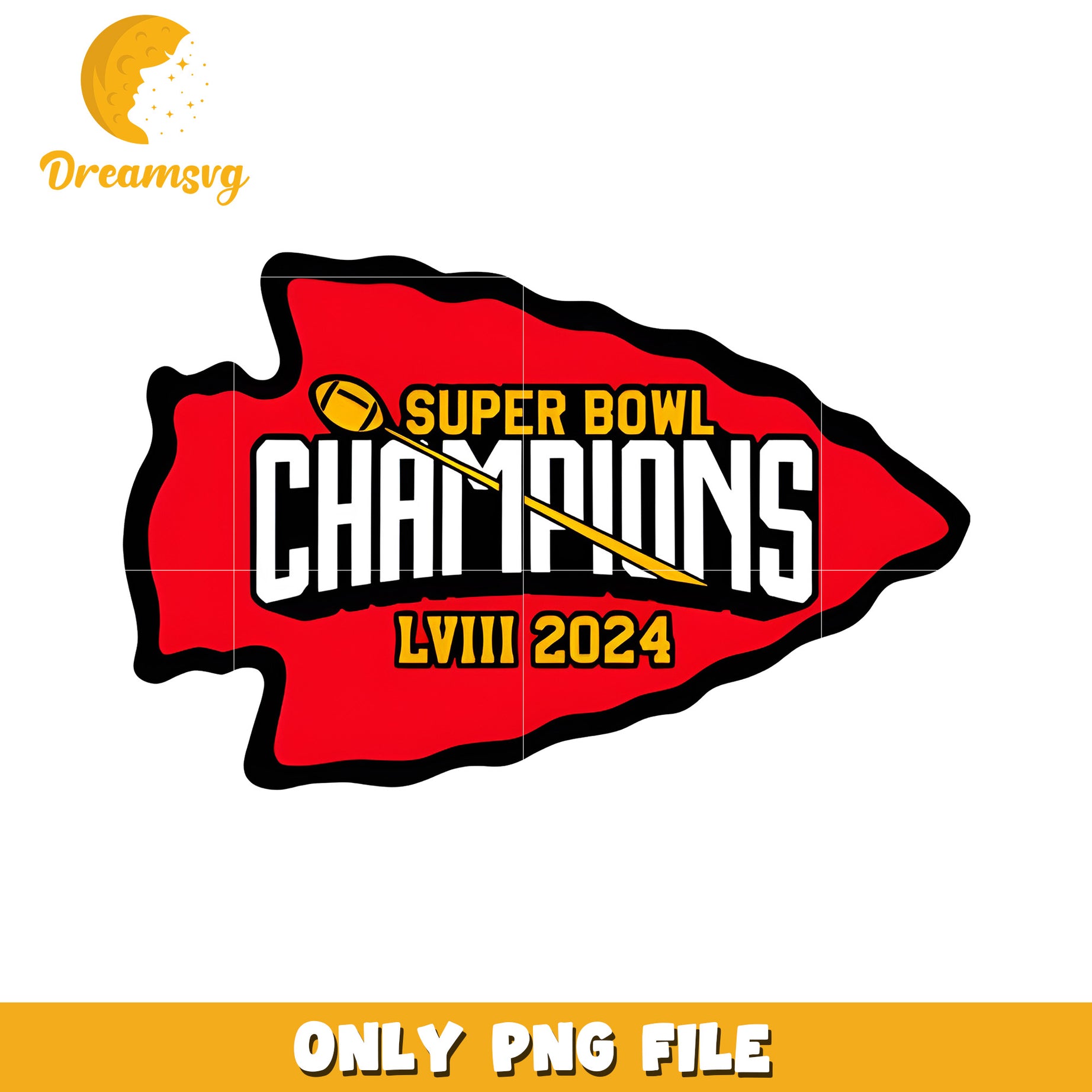 Super Bowl LVIII 2024 Champions PNG