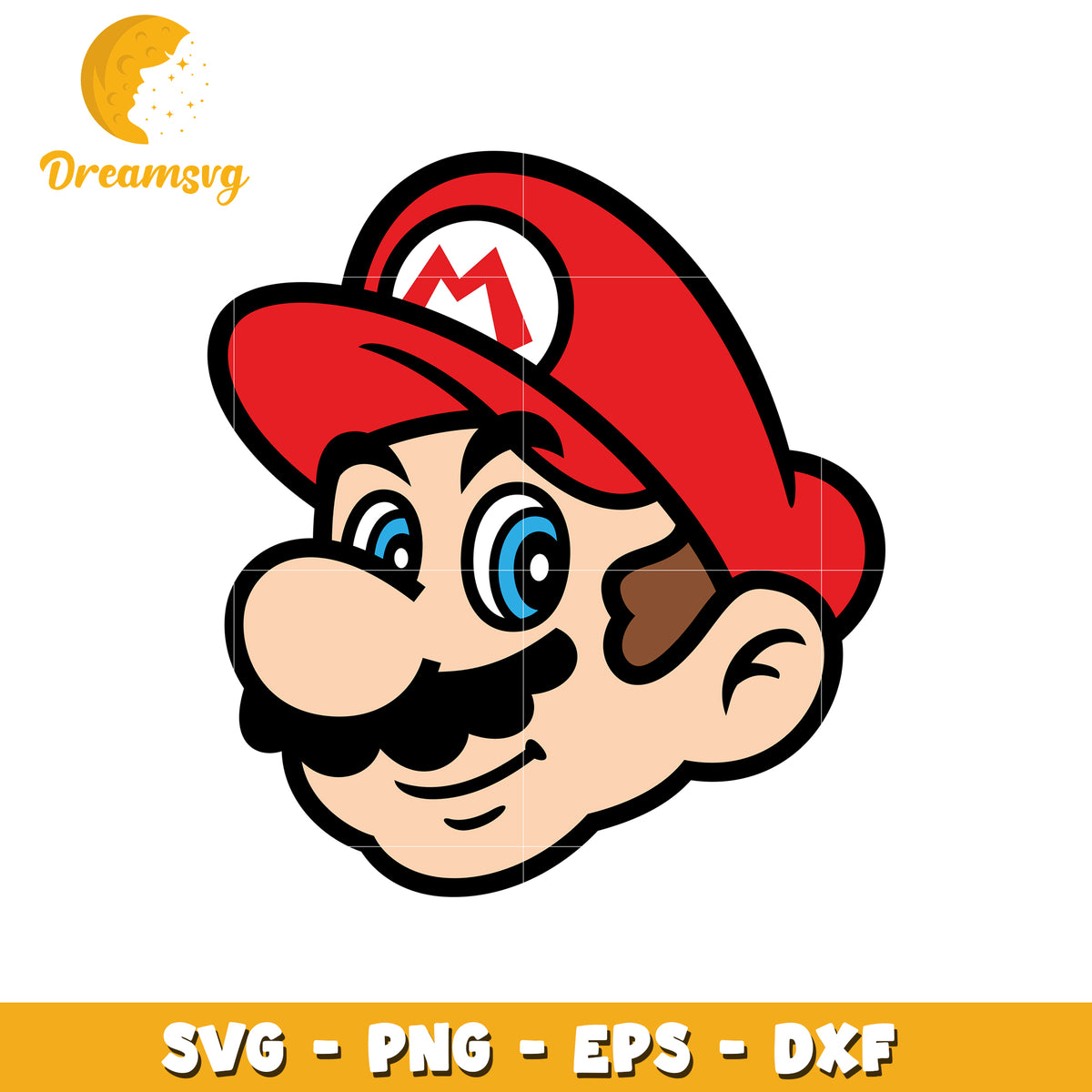 Mario Svg Super Mario SVG Clipart for Digital Products and Crafts – DreamSVG Store