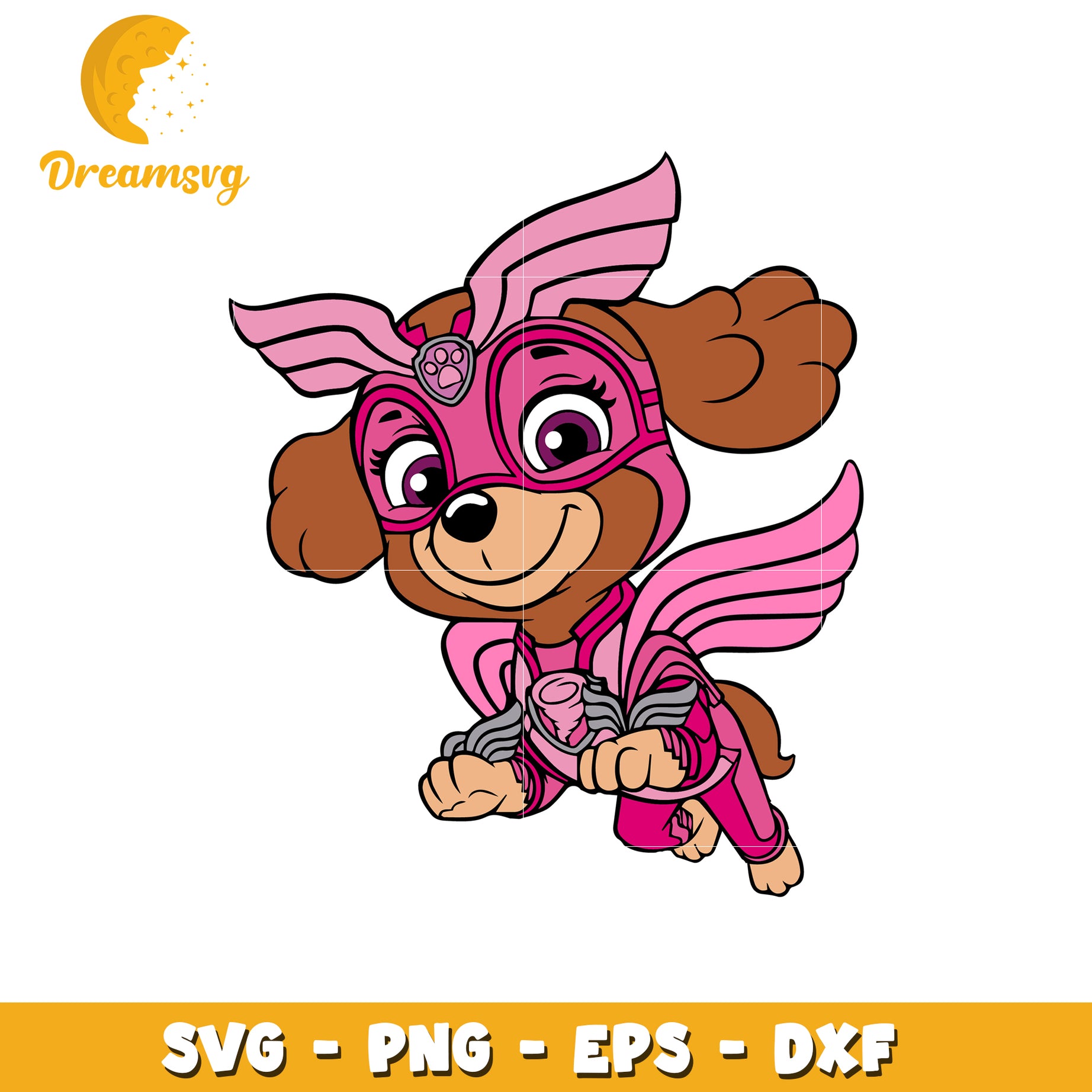 Super Skye Paw Patrol SVG PNG EPS DXF