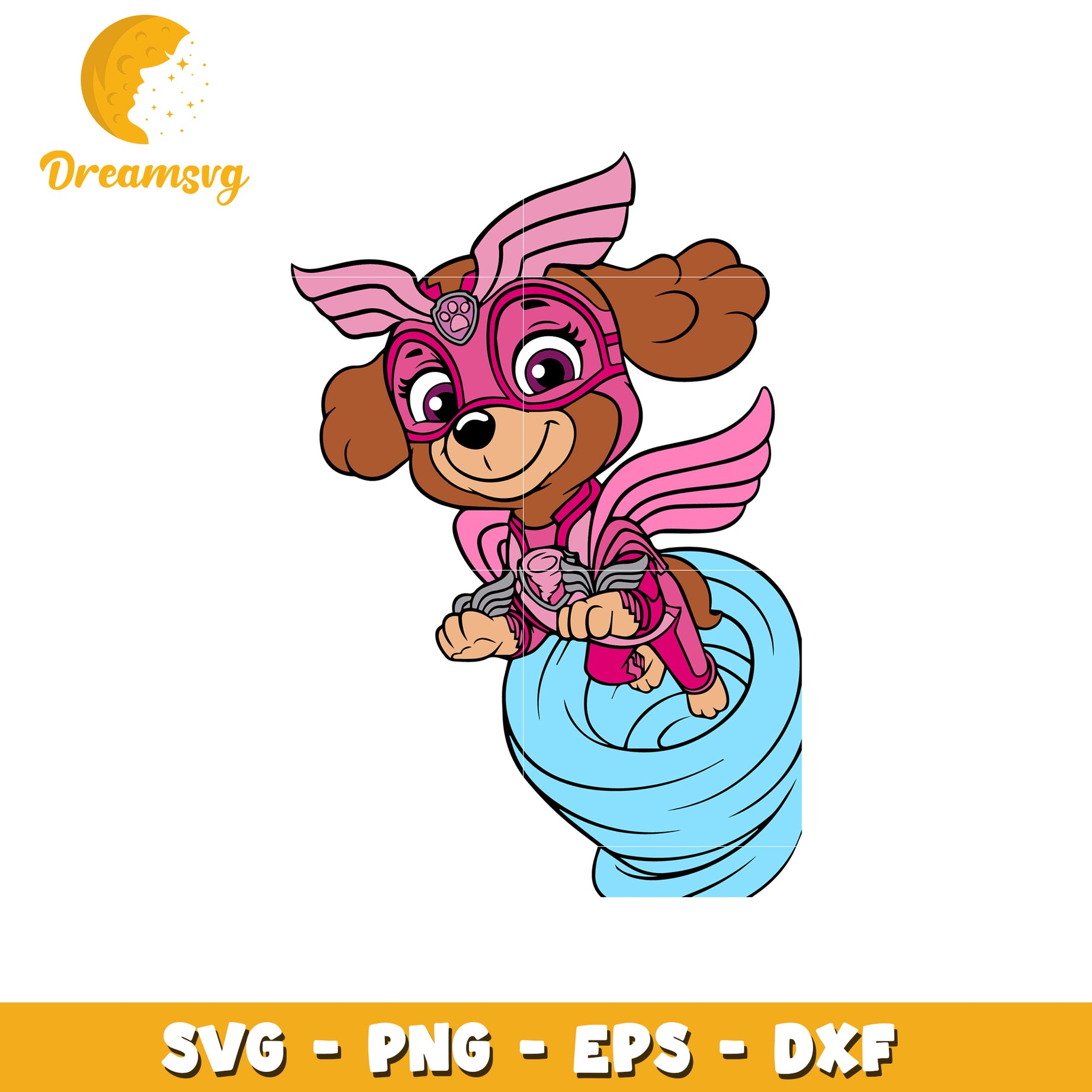 Super Skye SVG PNG EPS DXF Cut File