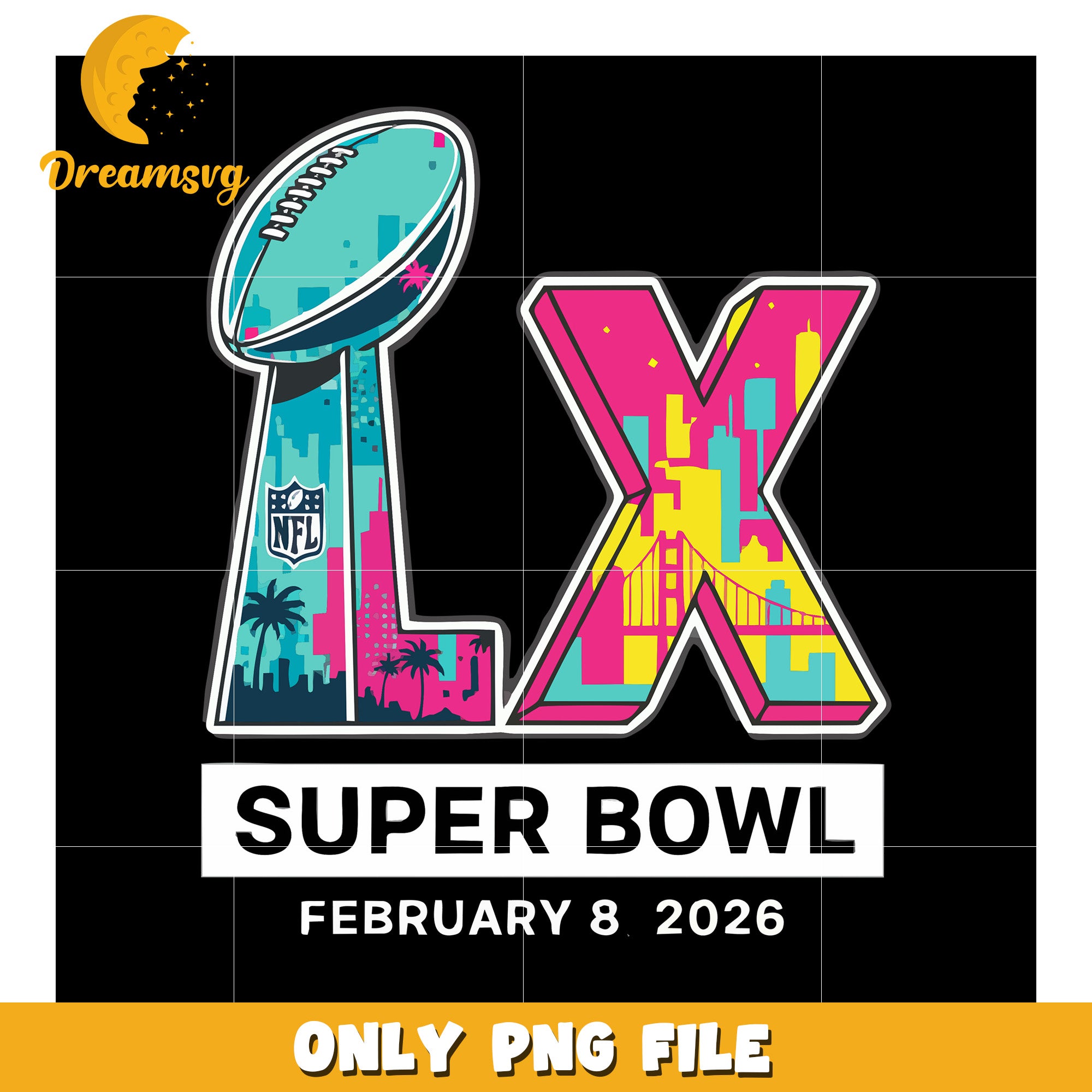 Super bowl lix png, super bowl merch png, nfl season png