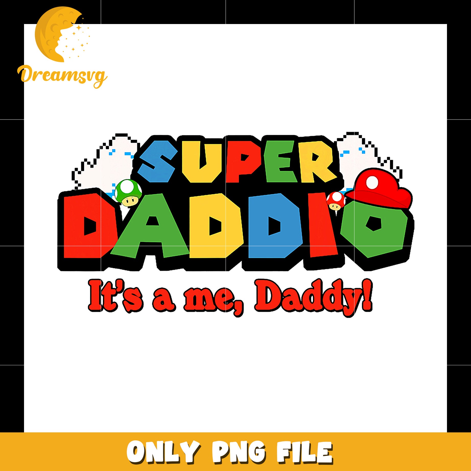 Super daddio it's me daddy png, funny dad memes png, super hero dad png