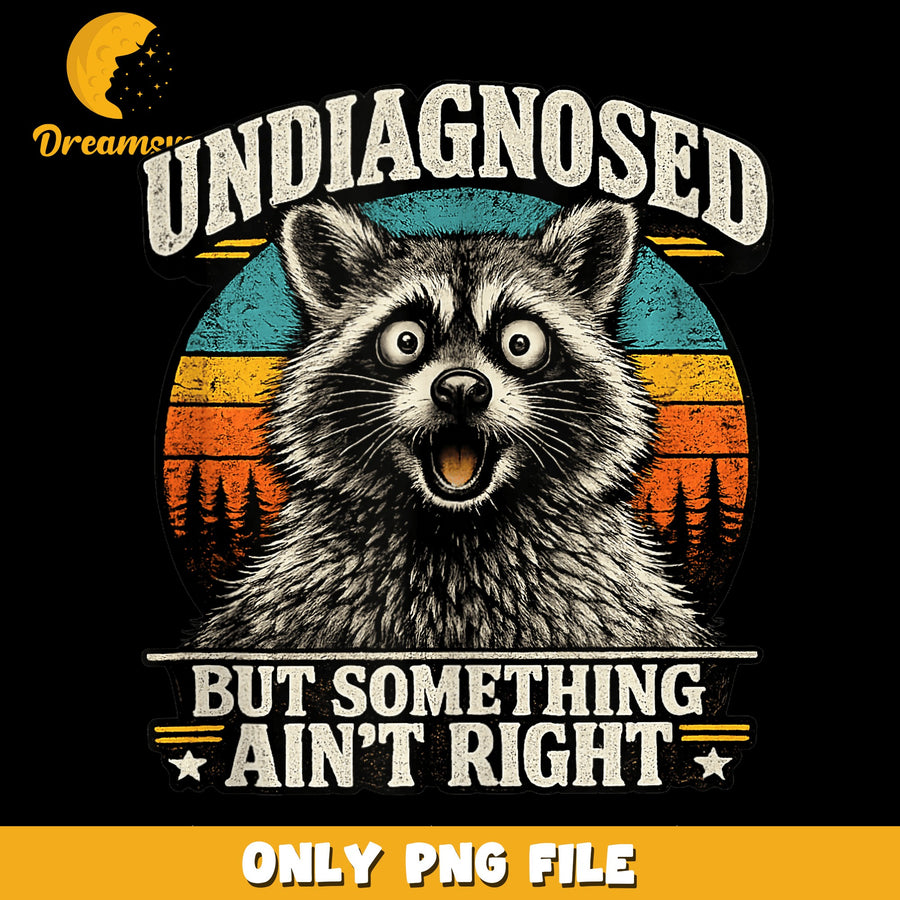 Surprised Raccoon PNG, Humorous Saying, Funny Quote PNG