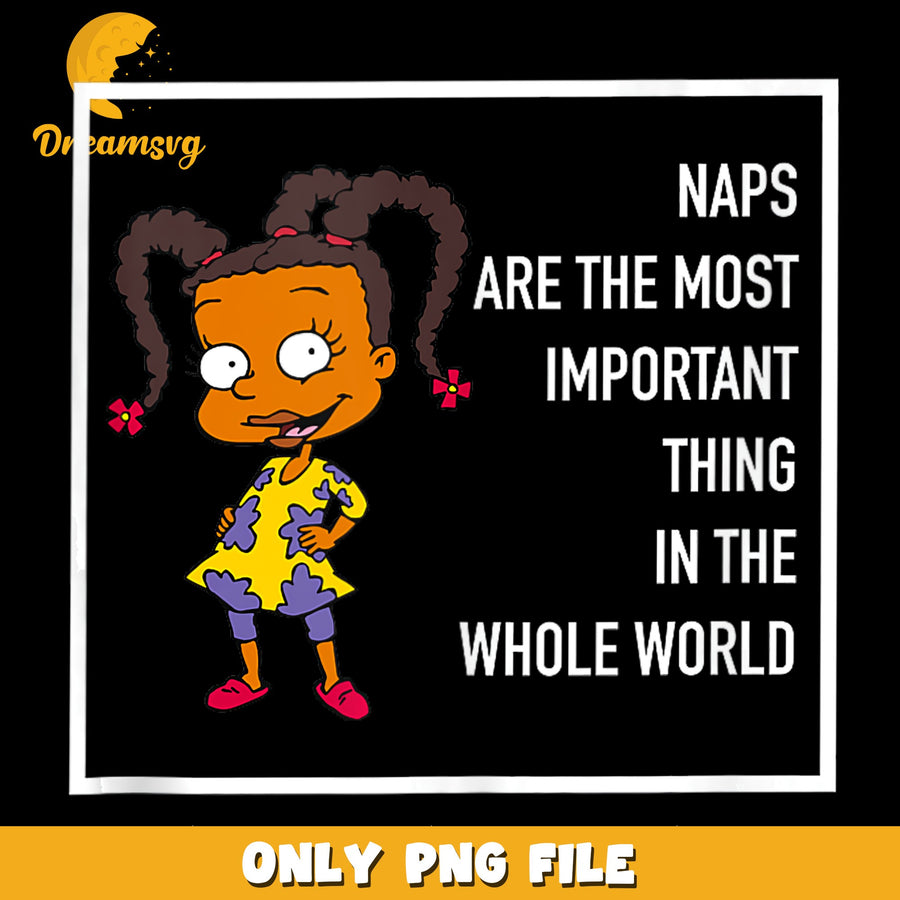 Susie Carmichael Naps Are Most Important Rugrats PNG, Nickelodeon