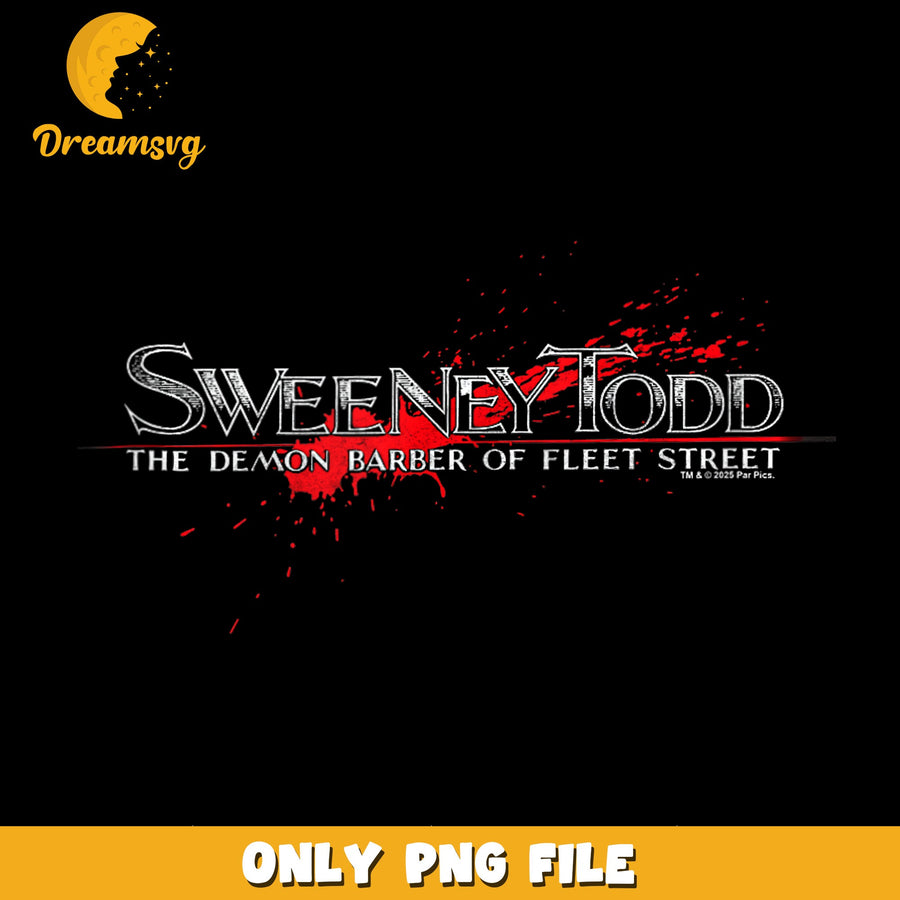Sweeney Todd PNG, Demon Barber Theme, Horror Design PNG