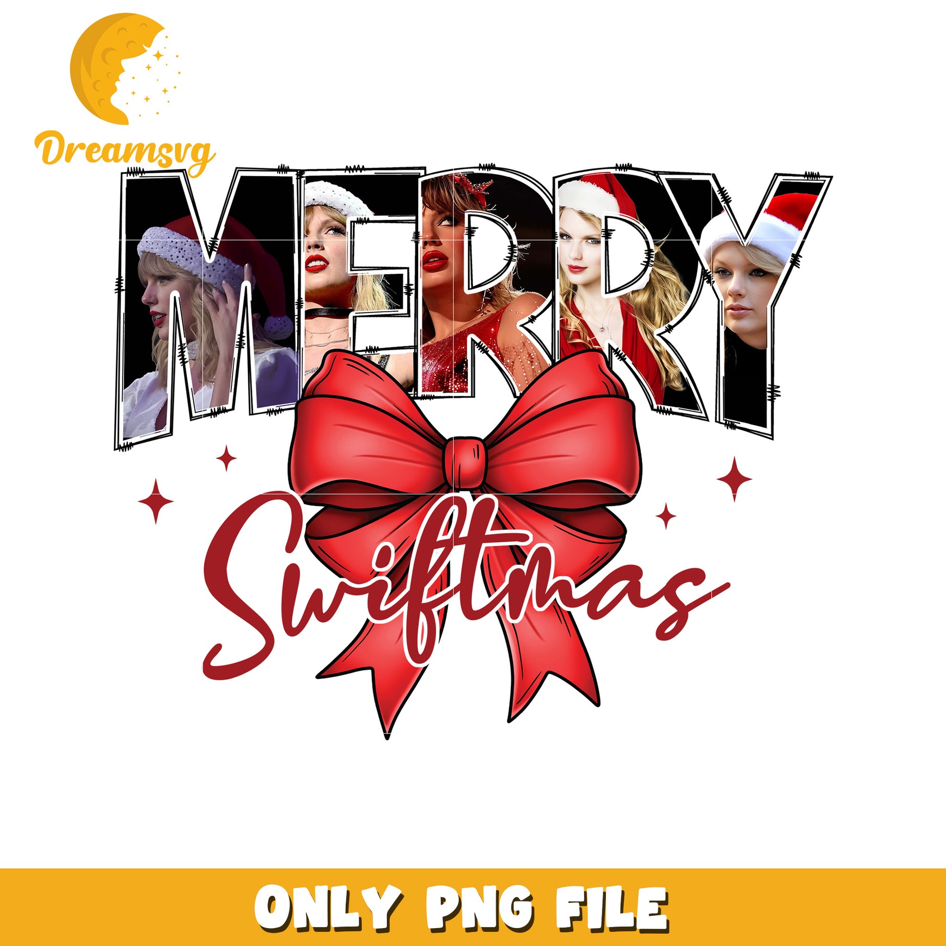 Swiftmas bow taylor swift santa hat png, christmas day png