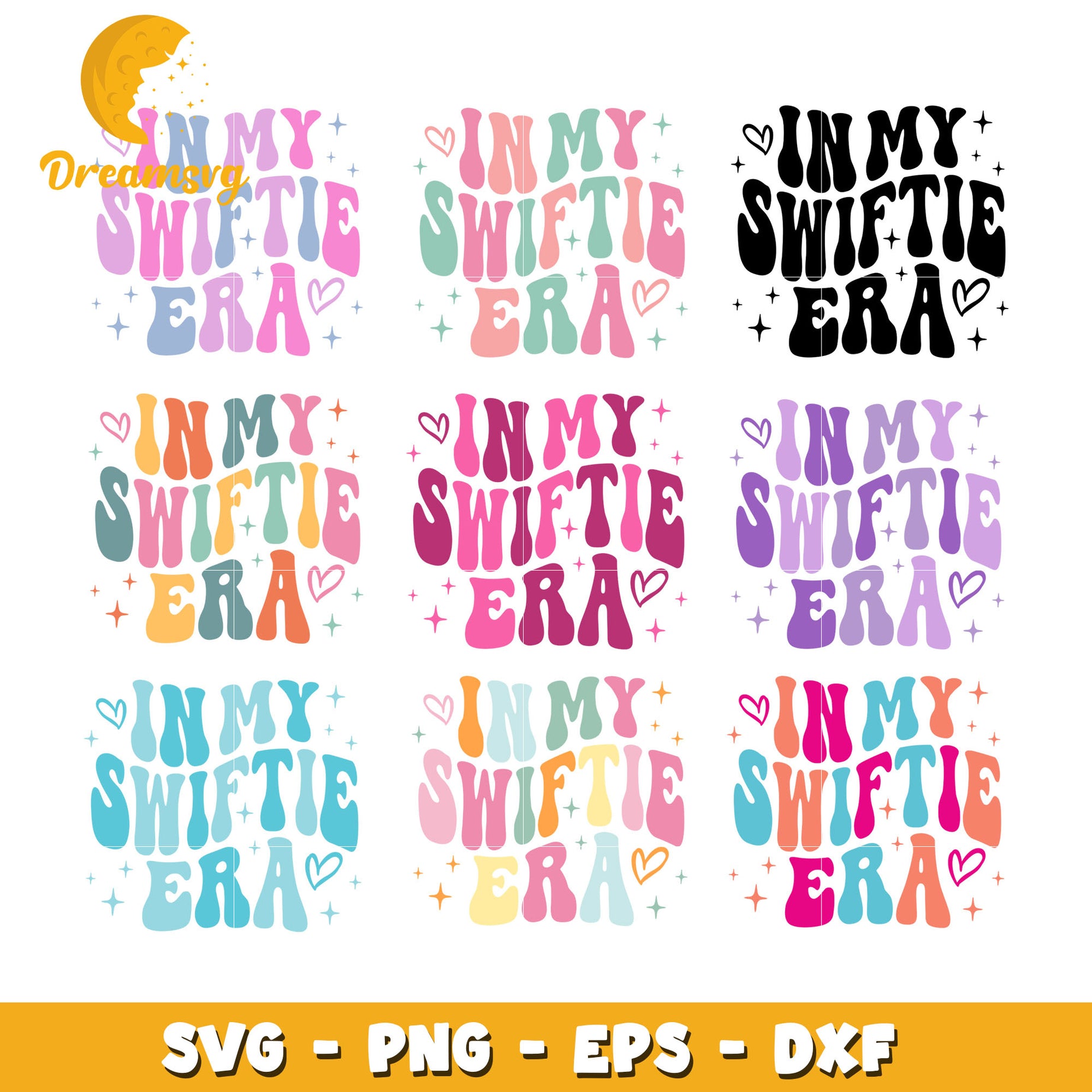 In my swiftie era bundle svg, taylor swift svg, swiftie​ svg