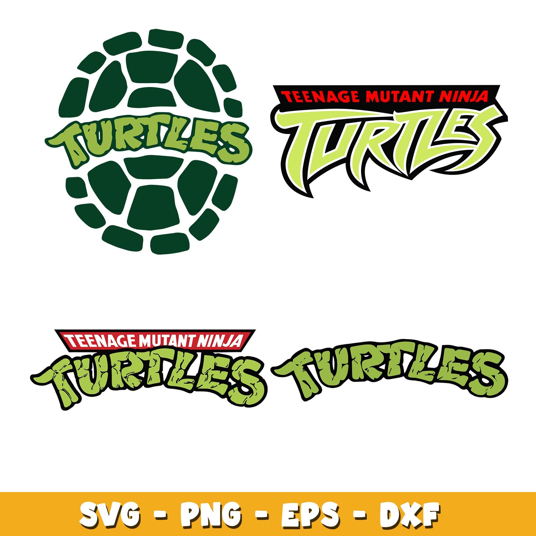 Teenage Mutant Ninja logo svg, Ninja Turtles  bundle svg, cartoon svg 