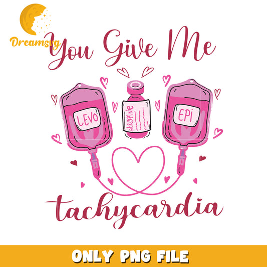 Tachycardia Nurse PNG Design