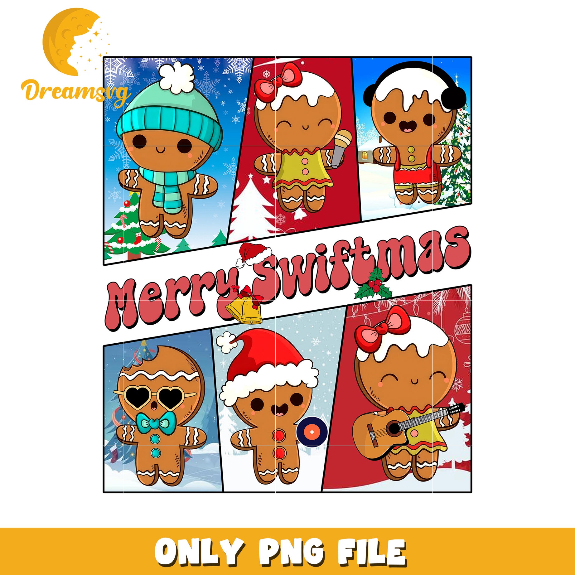 Talor swift gingerbread png, gingerbread png, christmas png