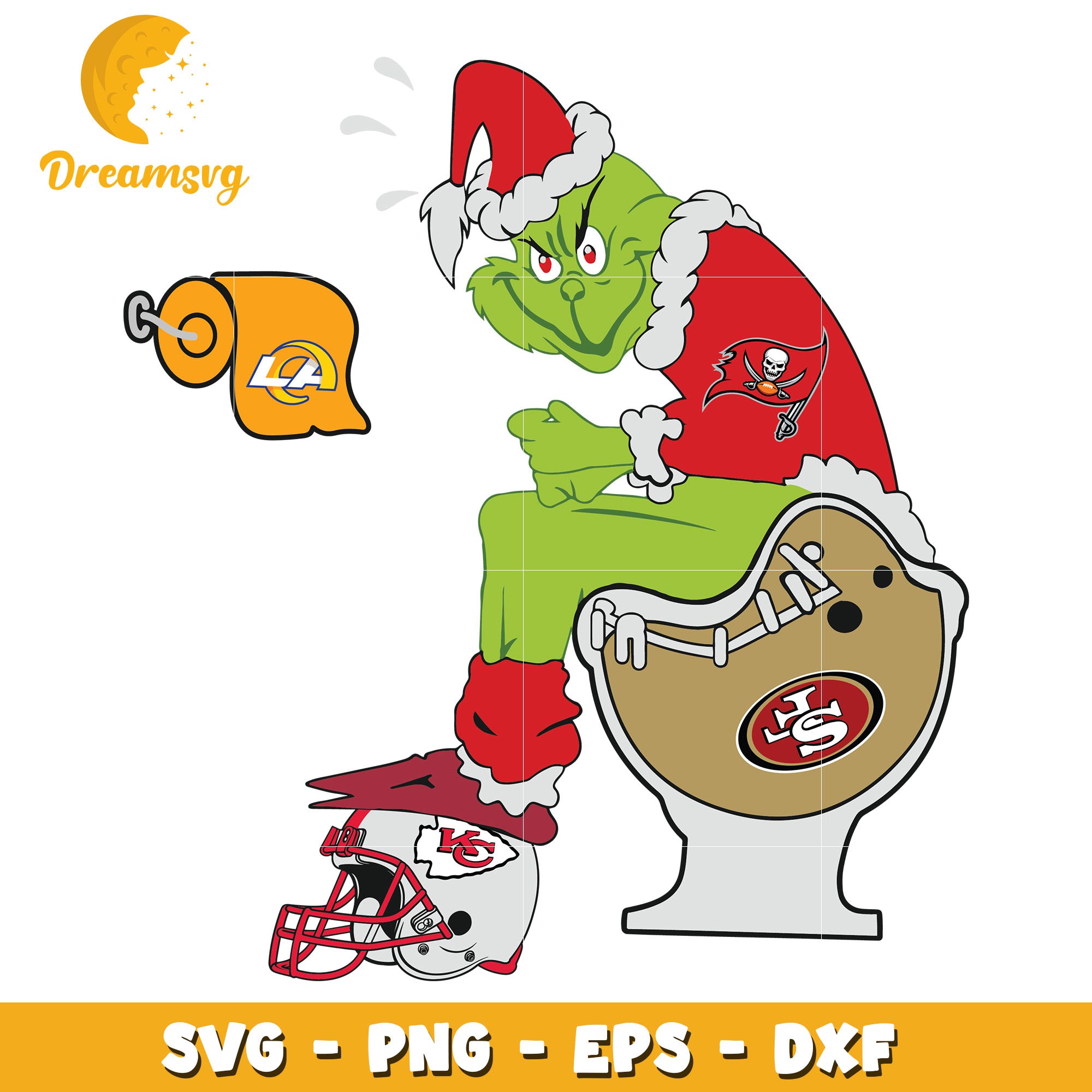 Tampa Bay Buccaneers Grinch Best svg, ncaa svg, christmas svg