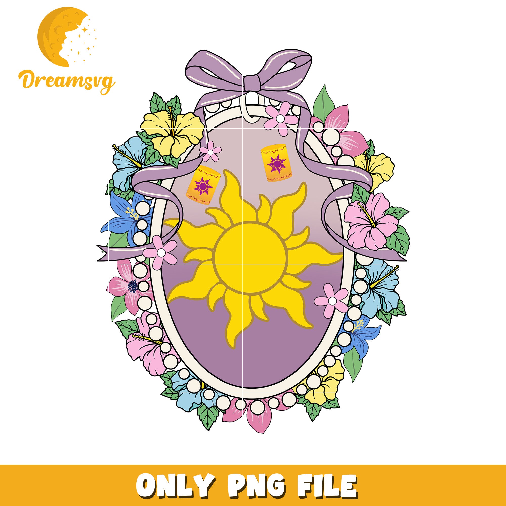 Tangled picture lantern frame with bowtie png, disney friends png, disneyland png