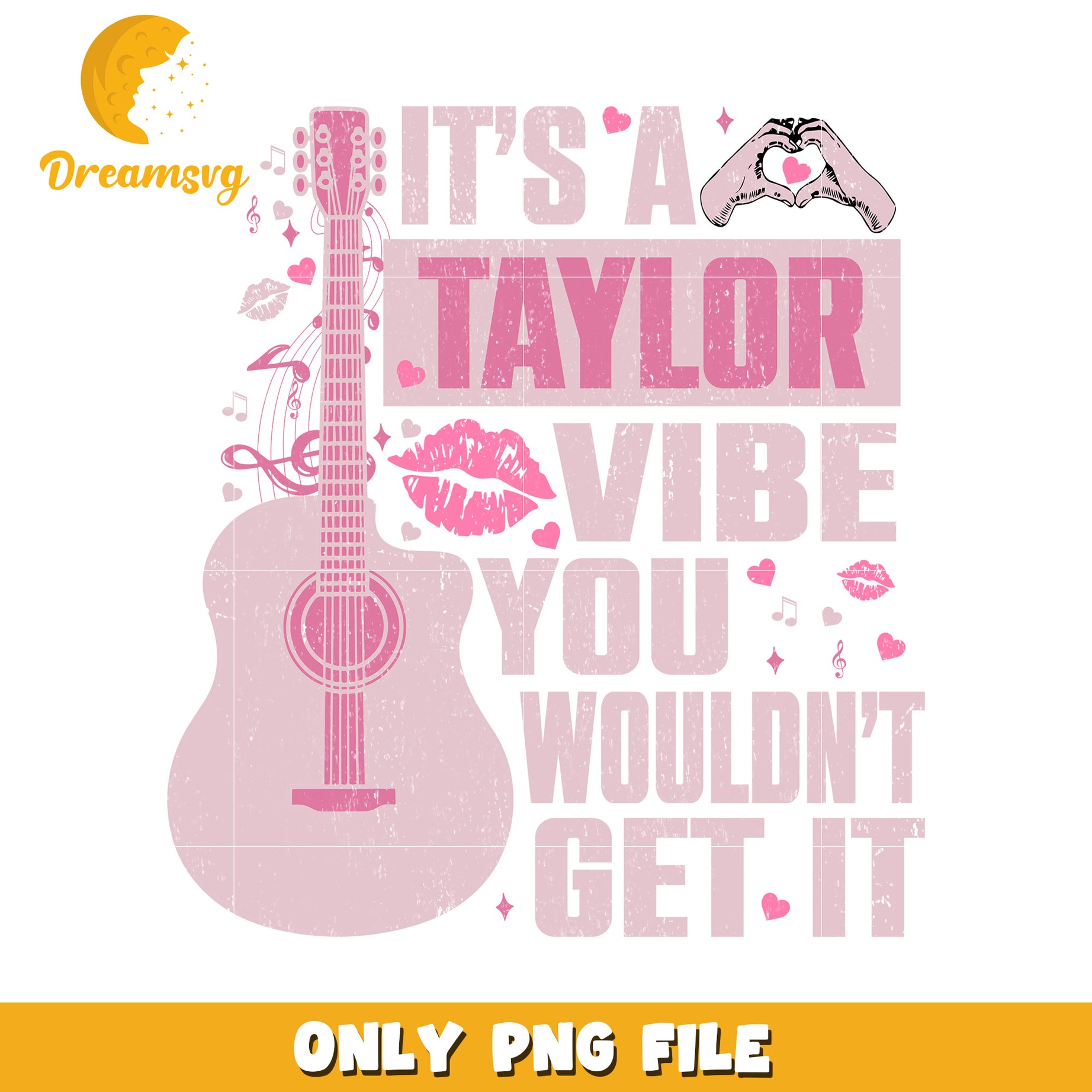 Taylor Swift Vibe PNG Design