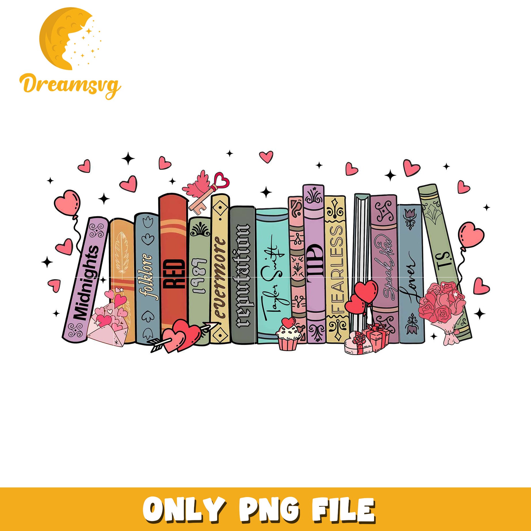 Taylor Swift album valentine png, Taylor Swift png, valentine png