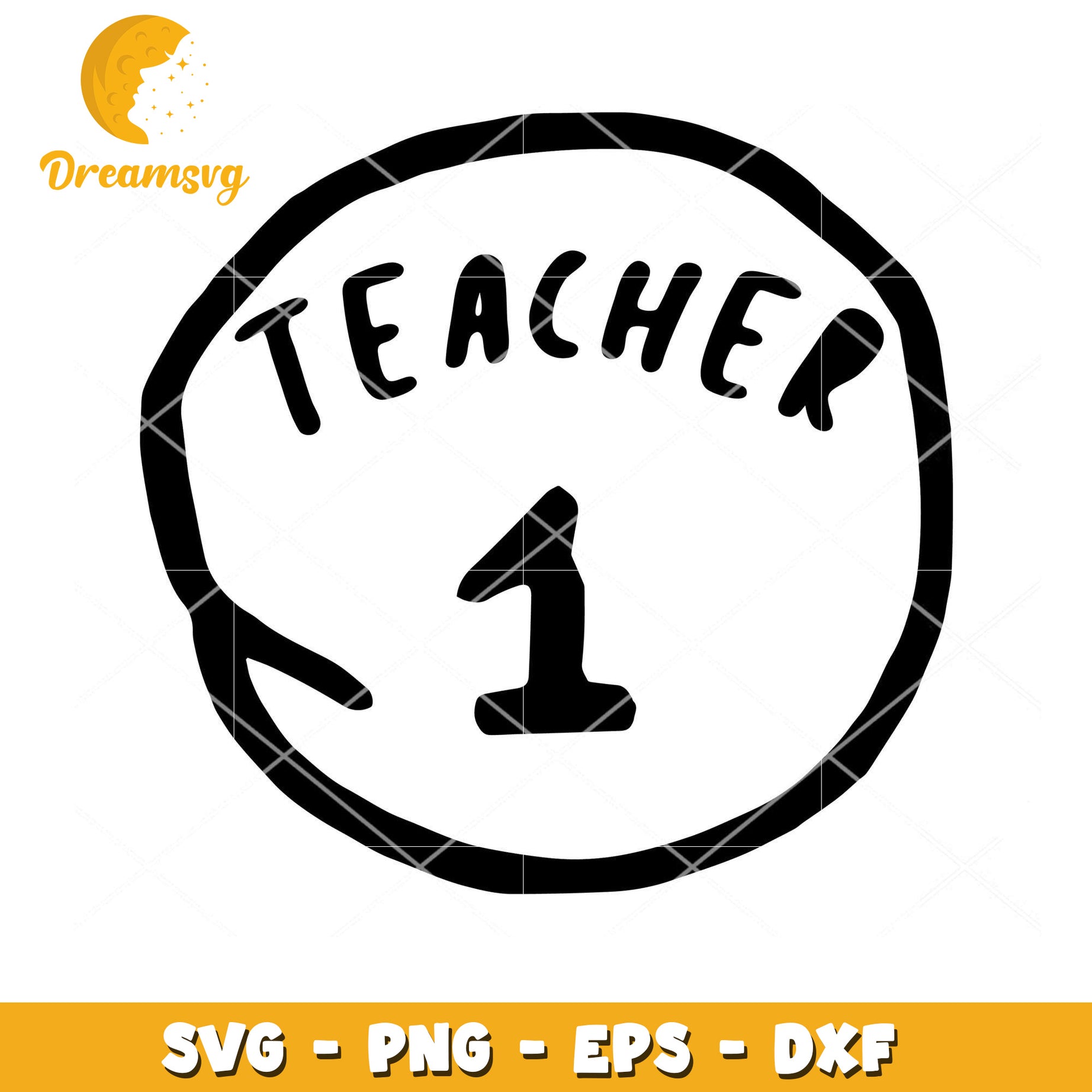 Teacher 1 SVG Cut File