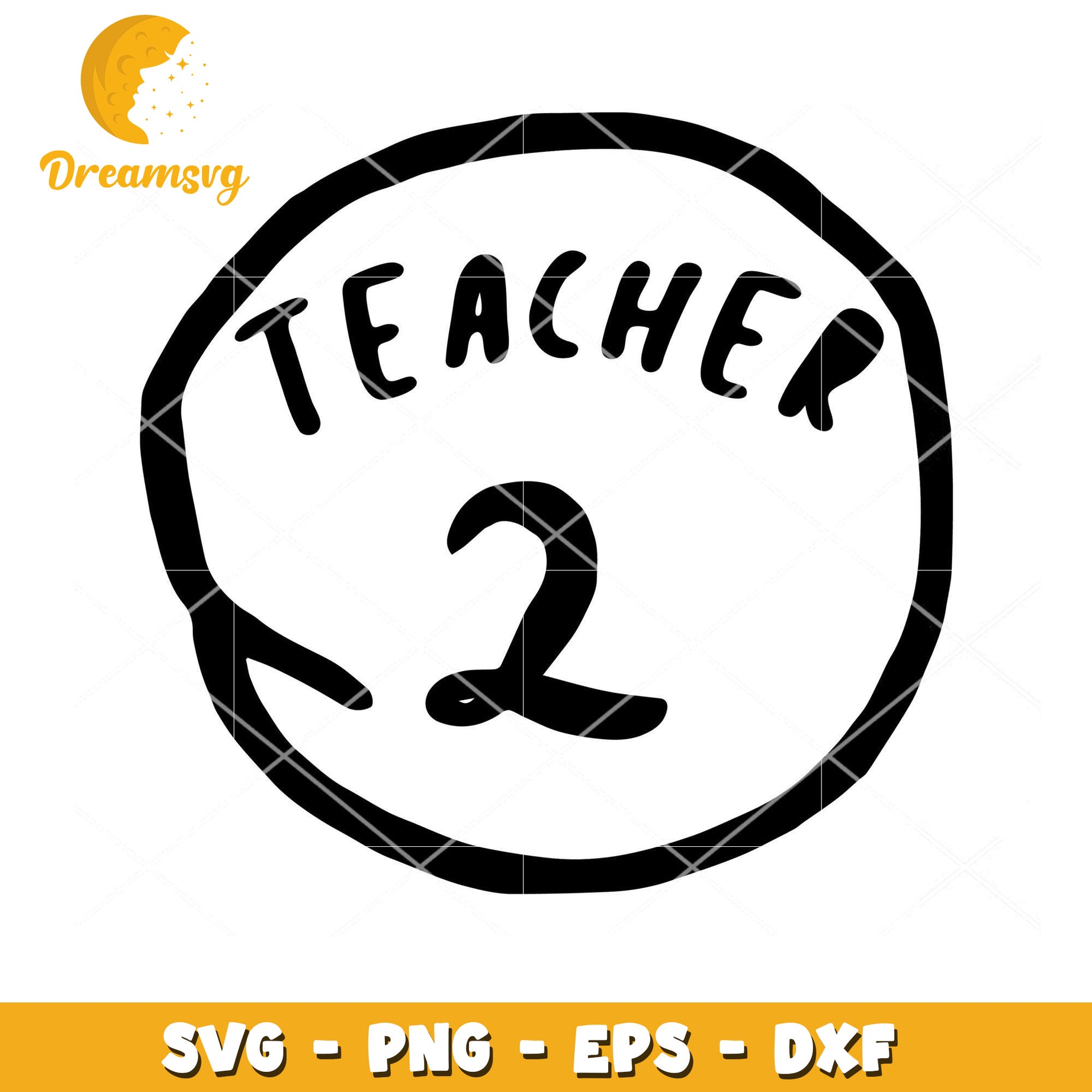 Teacher 2 SVG Cut File