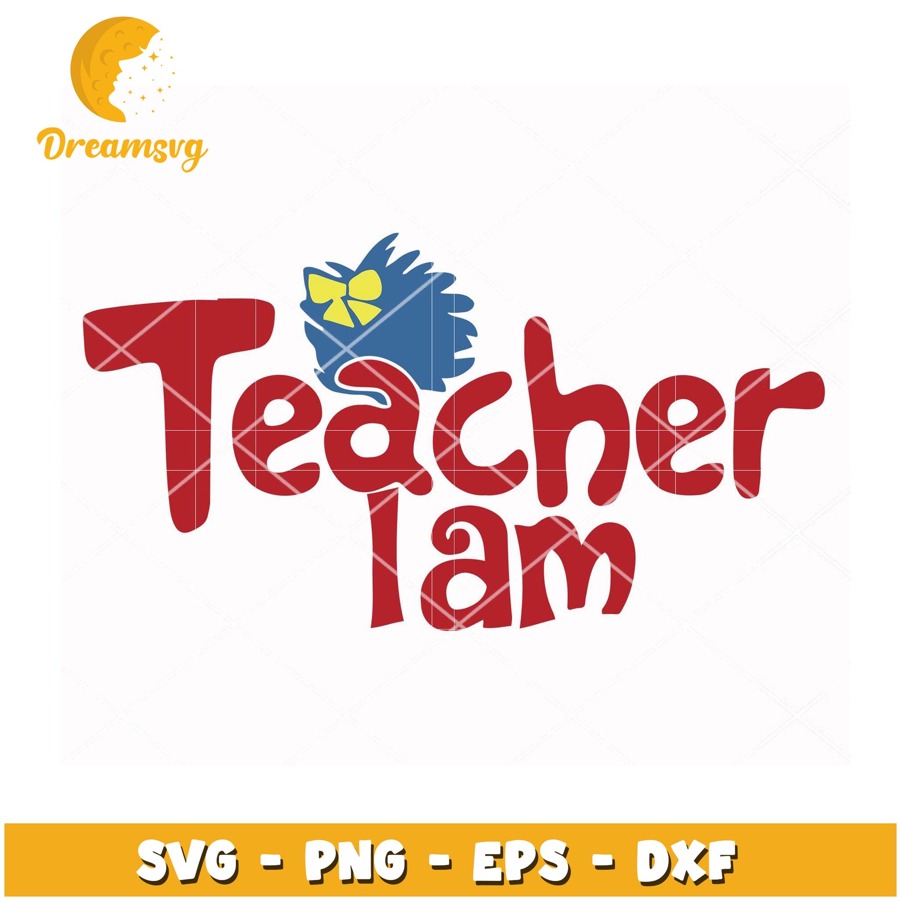 Teacher SVG Cut File Instant Download