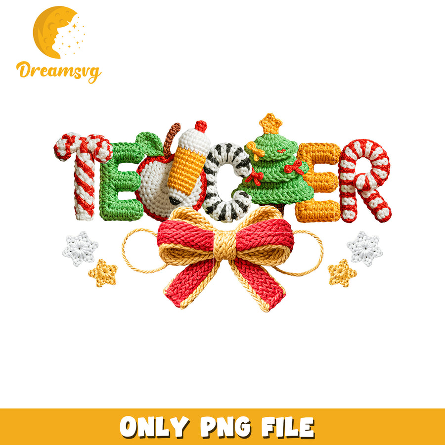 Teacher chris png, christmas png, christmas tree png