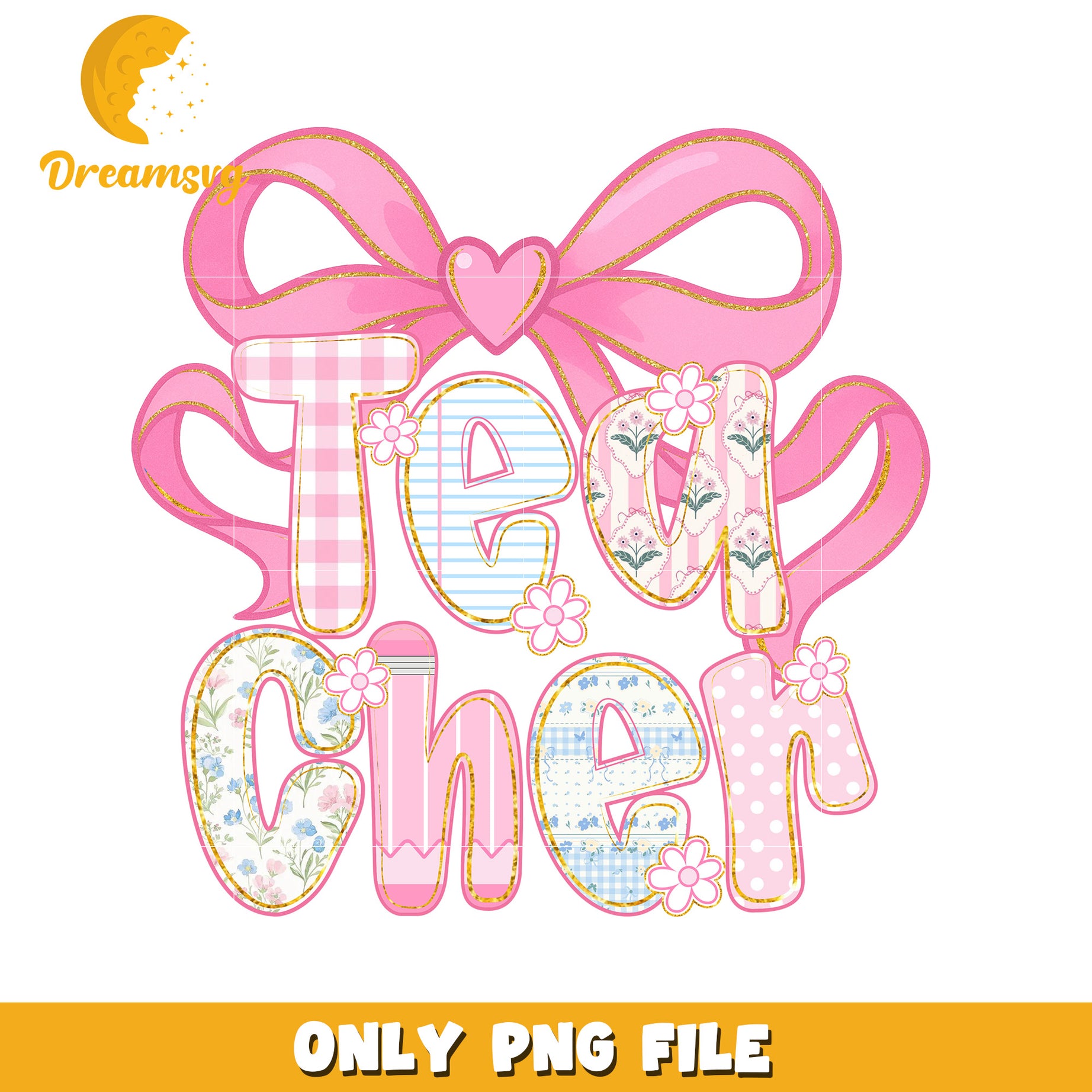 Teacher design png, educator png, school teacher png – DreamSVG Store
