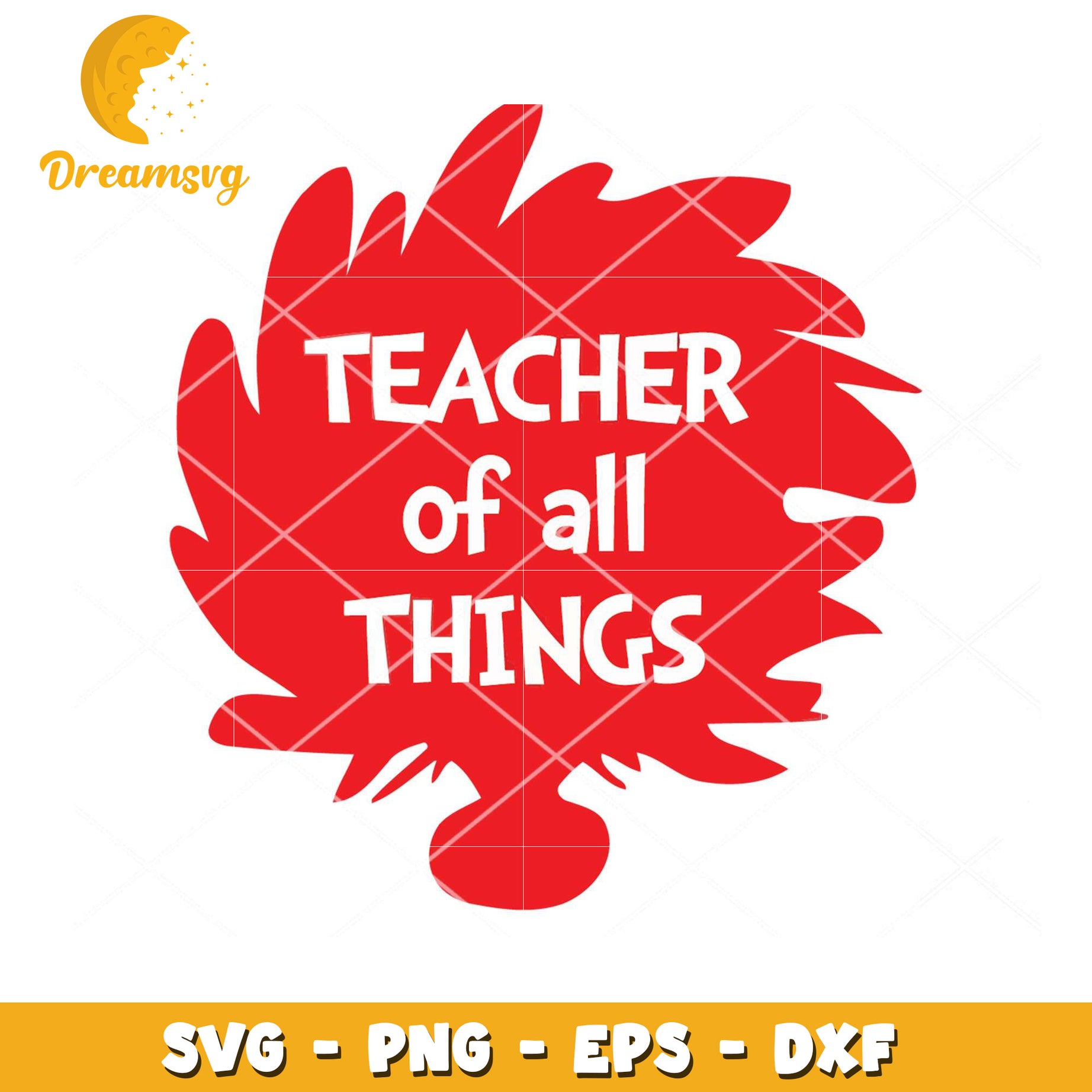 Teacher of All Things SVG Design for Creative Projects Download