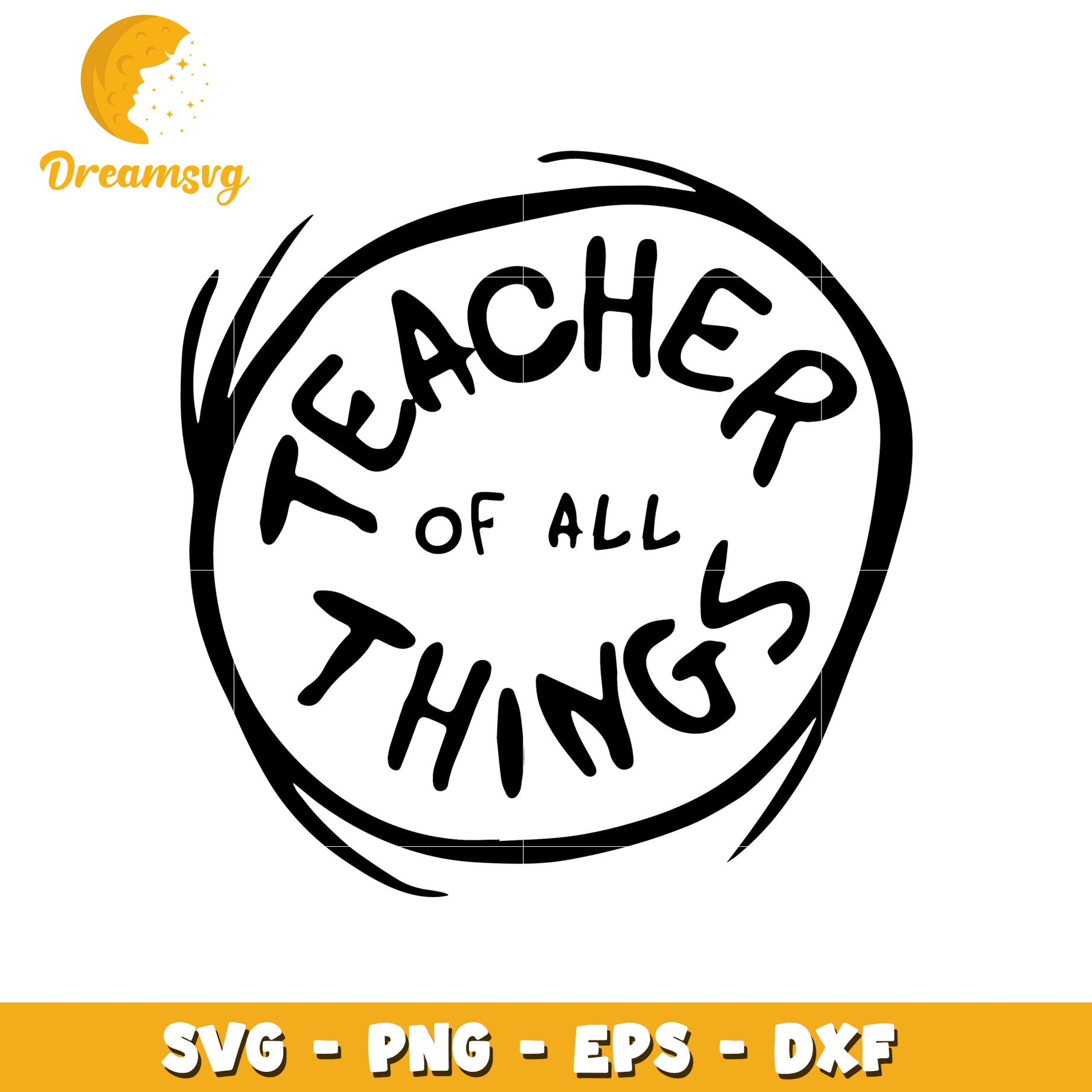 Teacher of all things svg, logo design svg, teacher svg