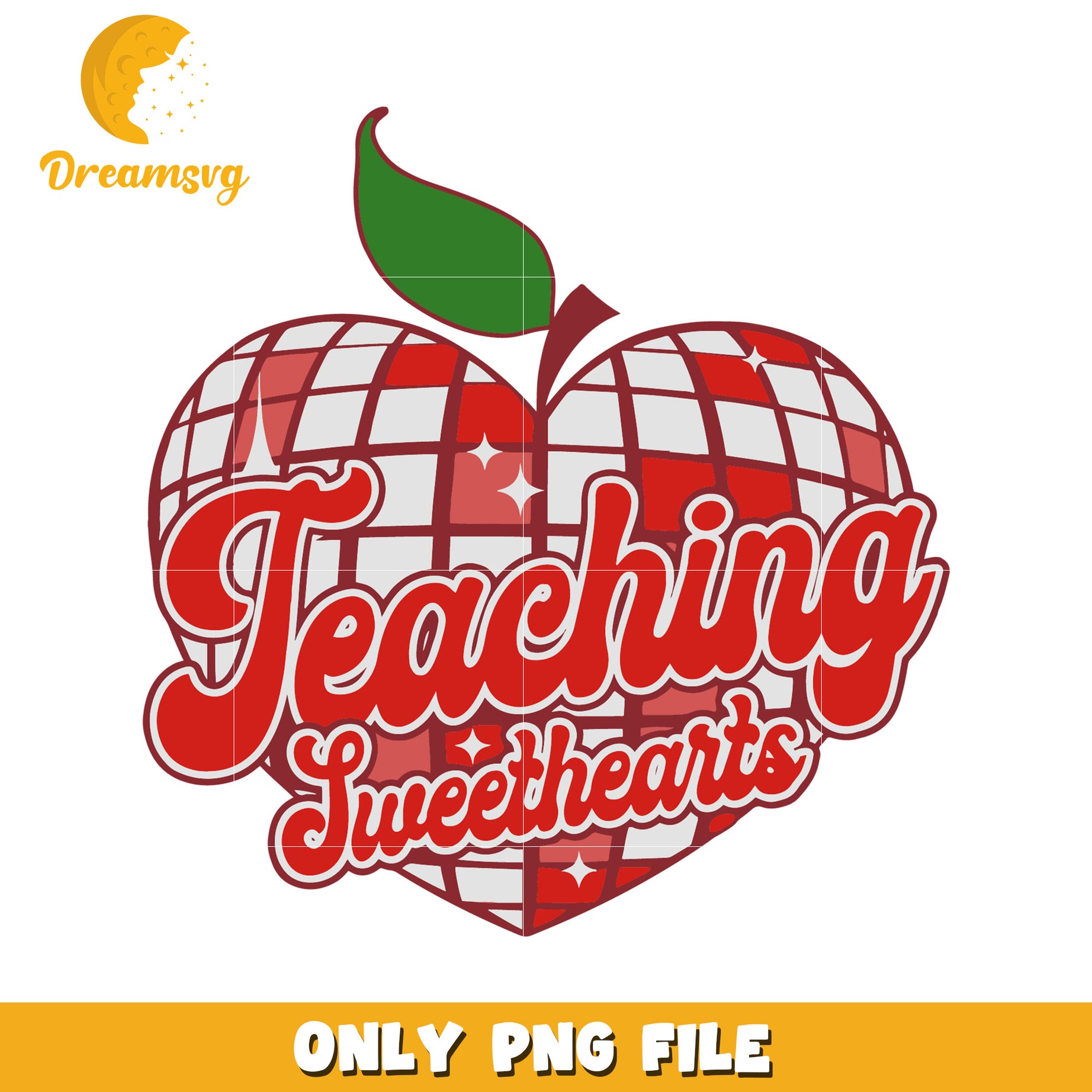 Teaching Sweethearts PNG Apple Design