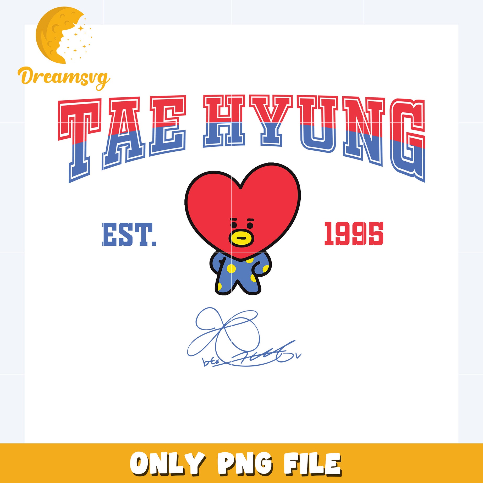 Tea huyng est 1996 png, bts mascot png, bt21 characters png