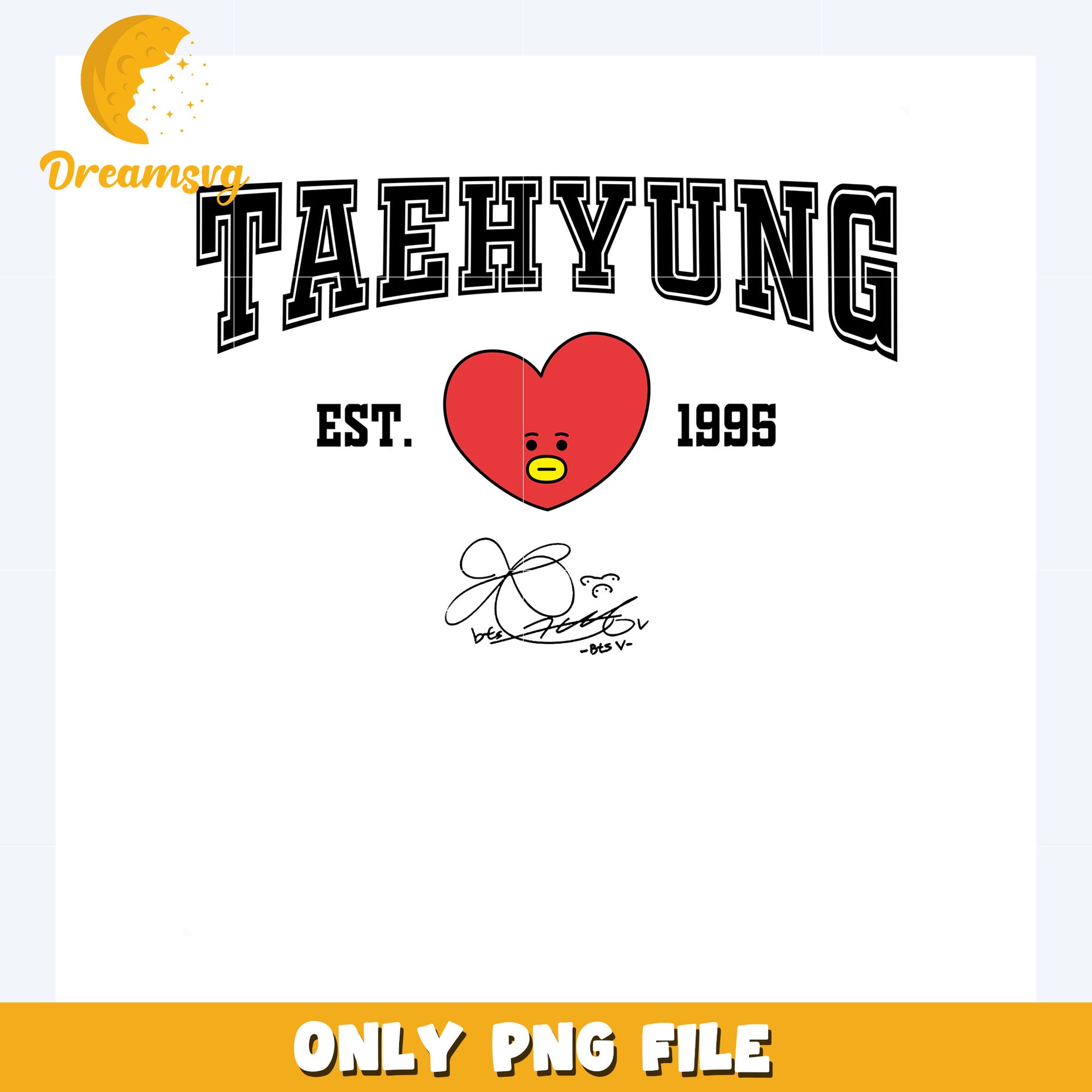Tea  hyung tata est 1996 png, bts mascot png, bt21 characters png