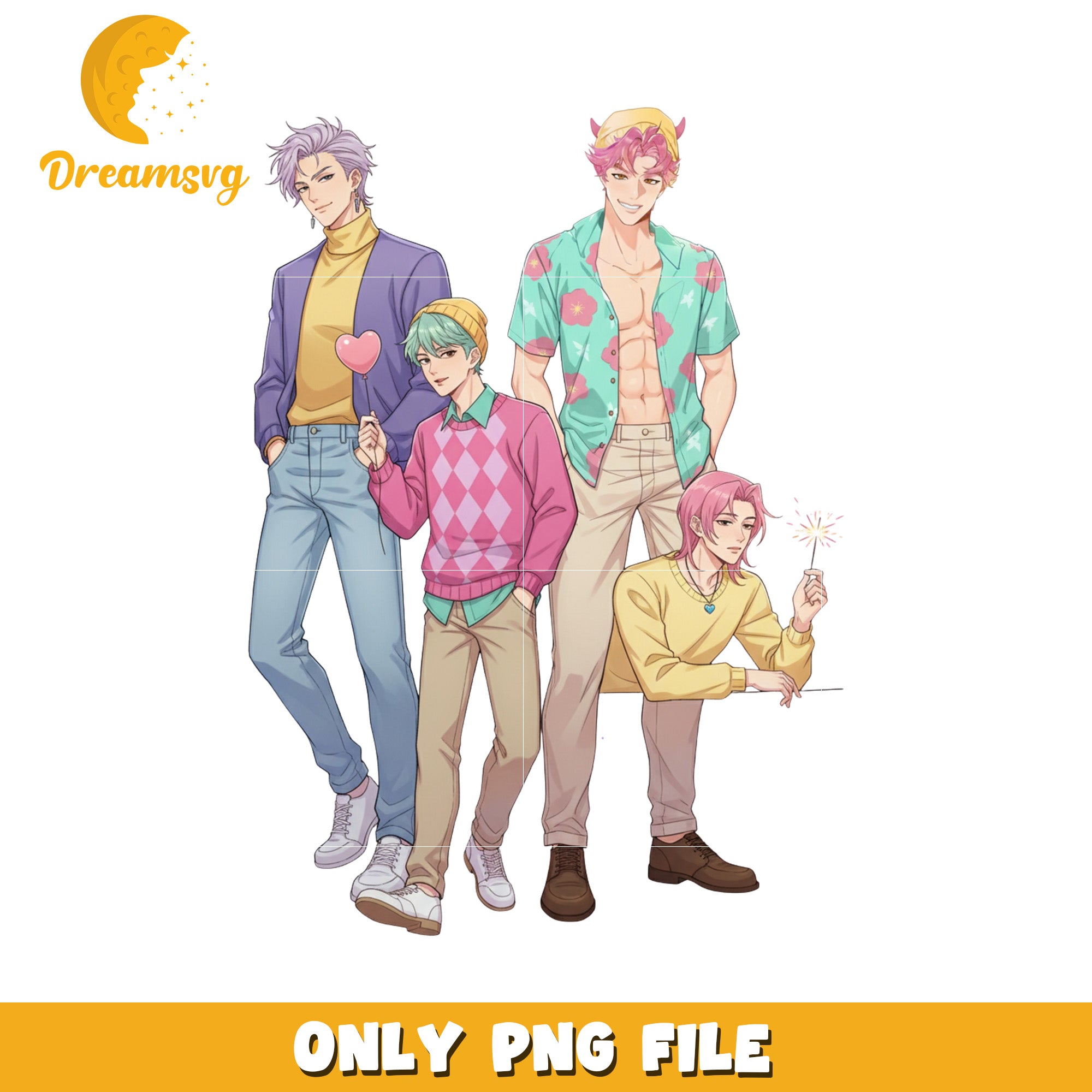 Team saja boys png, huntrix girls​ png, netflix cartoon png