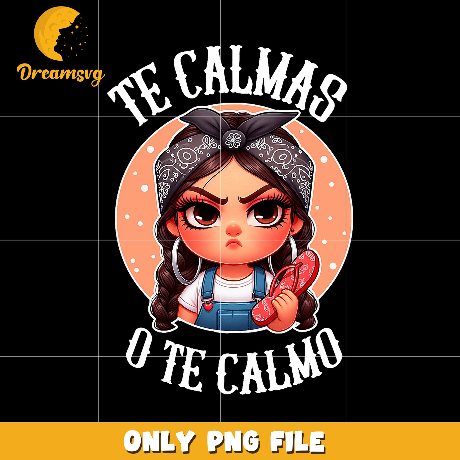 Te calmas o te calmo png, spanish quote png, funny quote png