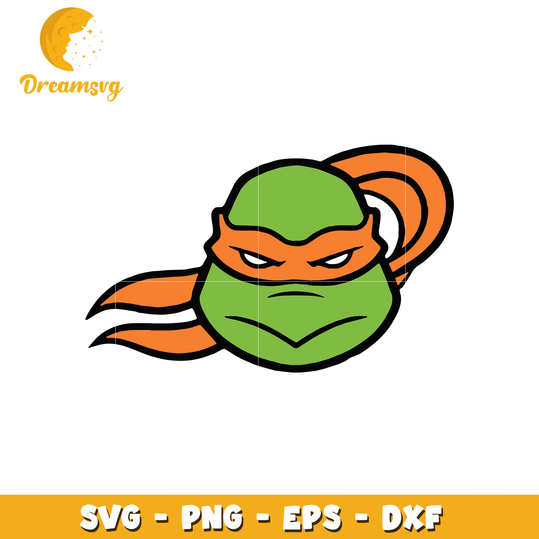 Teenage Mutant Ninja Turtle SVG Art for Crafting and Design