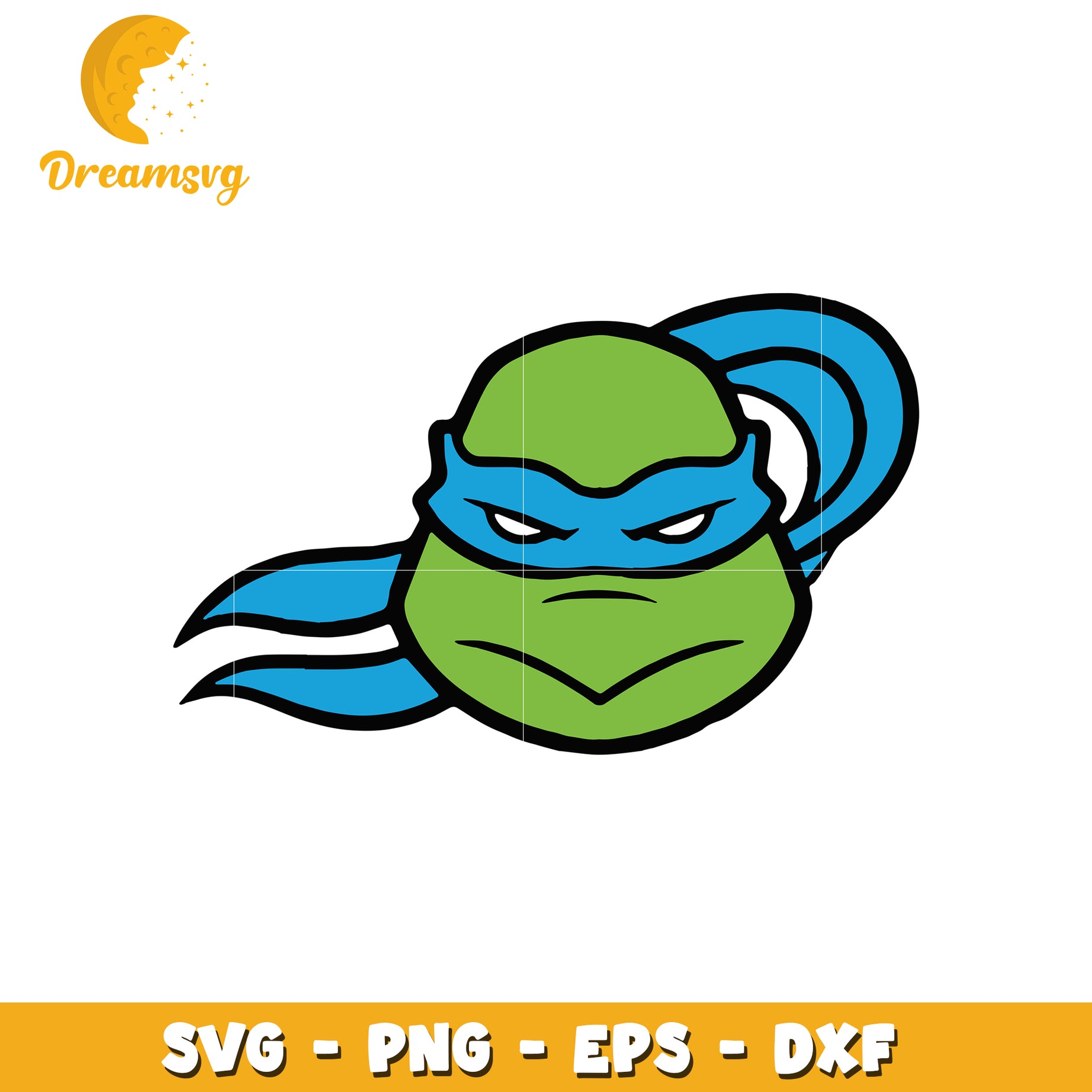 Teenage Mutant Ninja Turtle SVG Digital Download for Designs