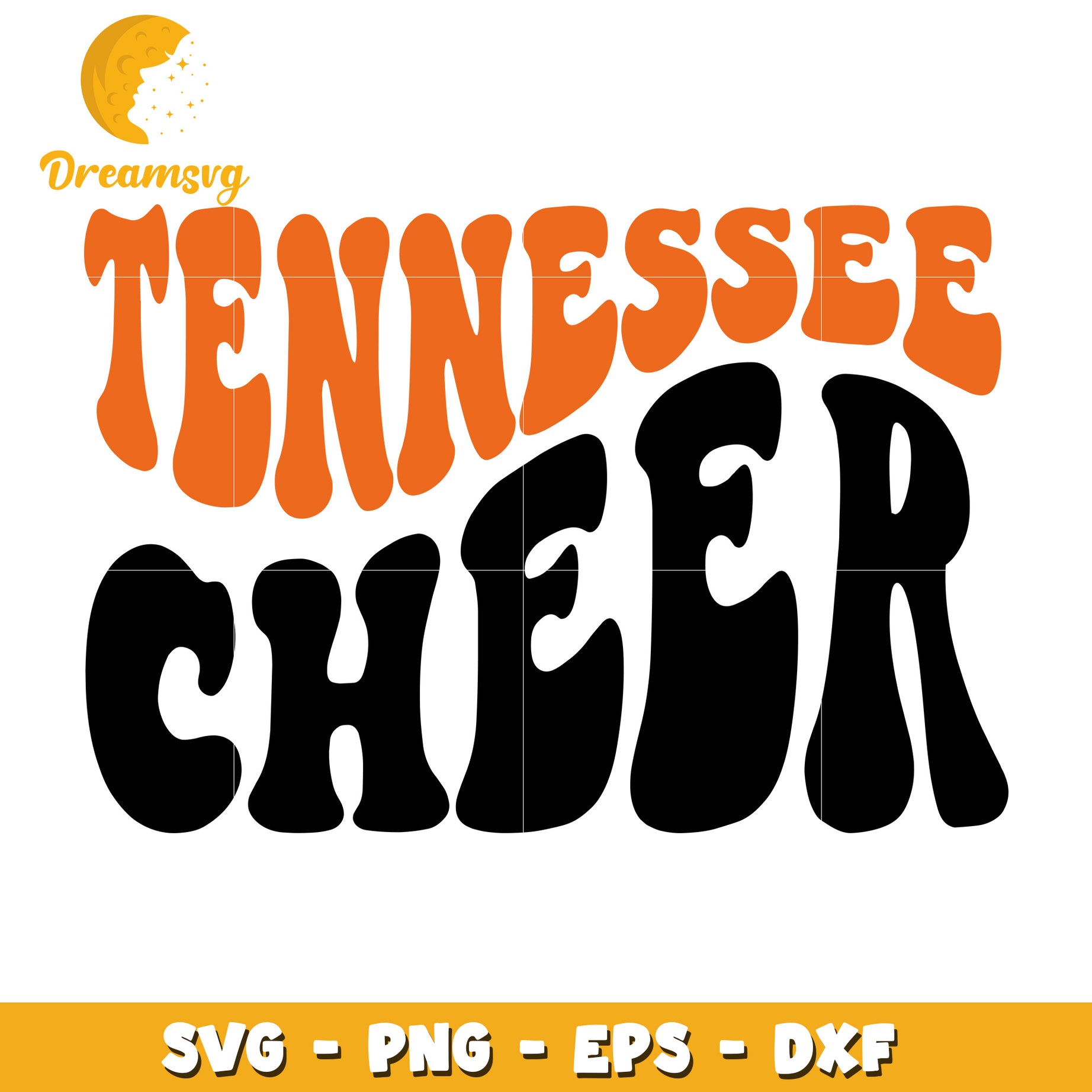 Tennessee Cheer SVG PNG EPS DXF