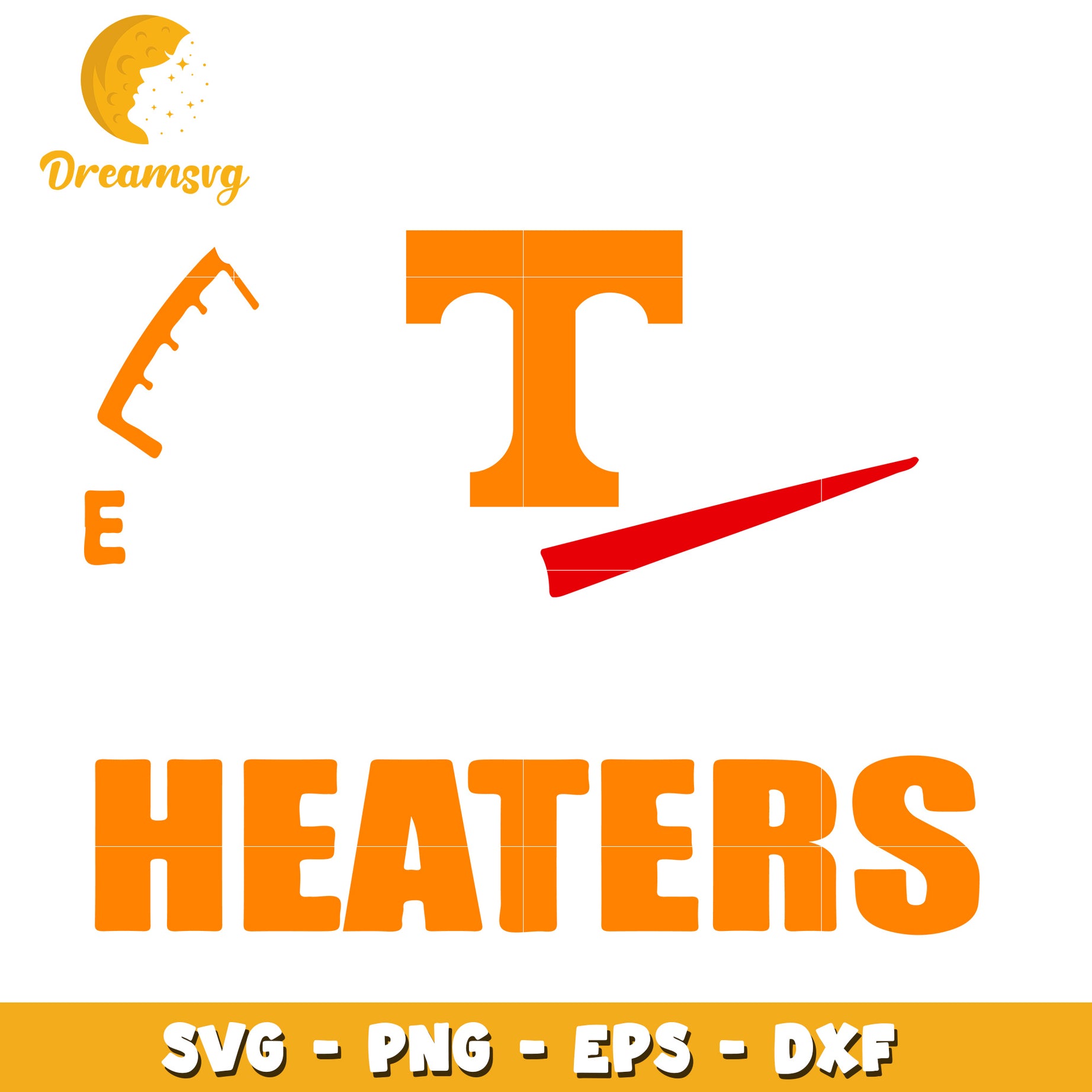 Tennessee Heaters SVG PNG EPS DXF