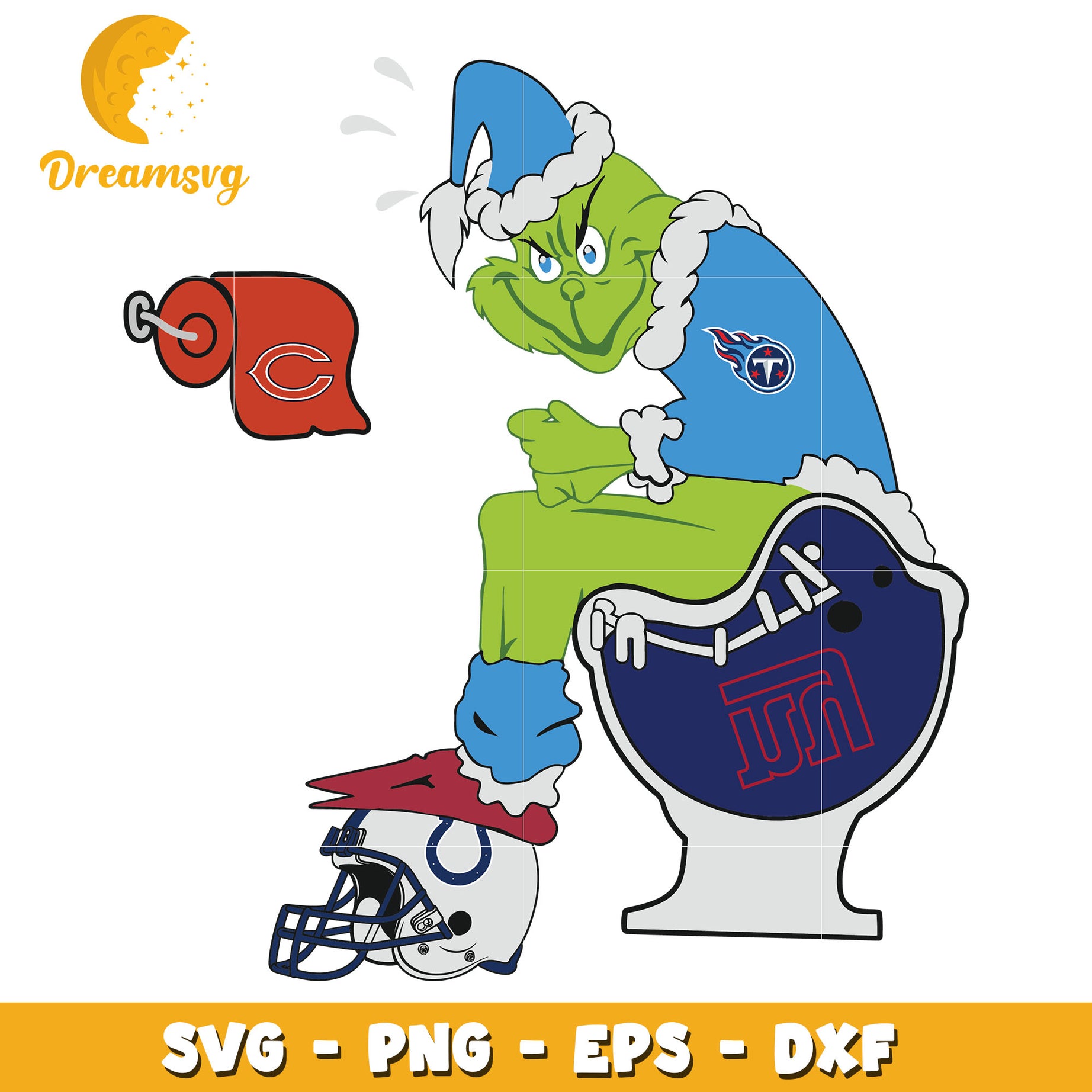 Tennessee Titans Grinch Best svg, ncaa svg, christmas svg